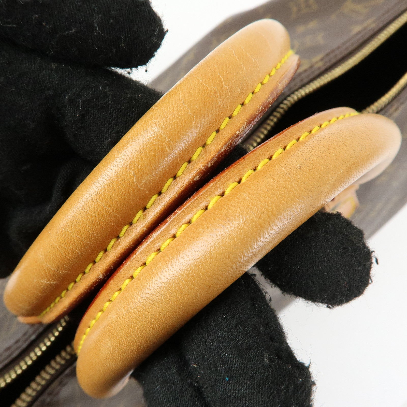 Louis Vuitton Monogram Speedy 40 Hand Bag Boston Bag Brown M41522