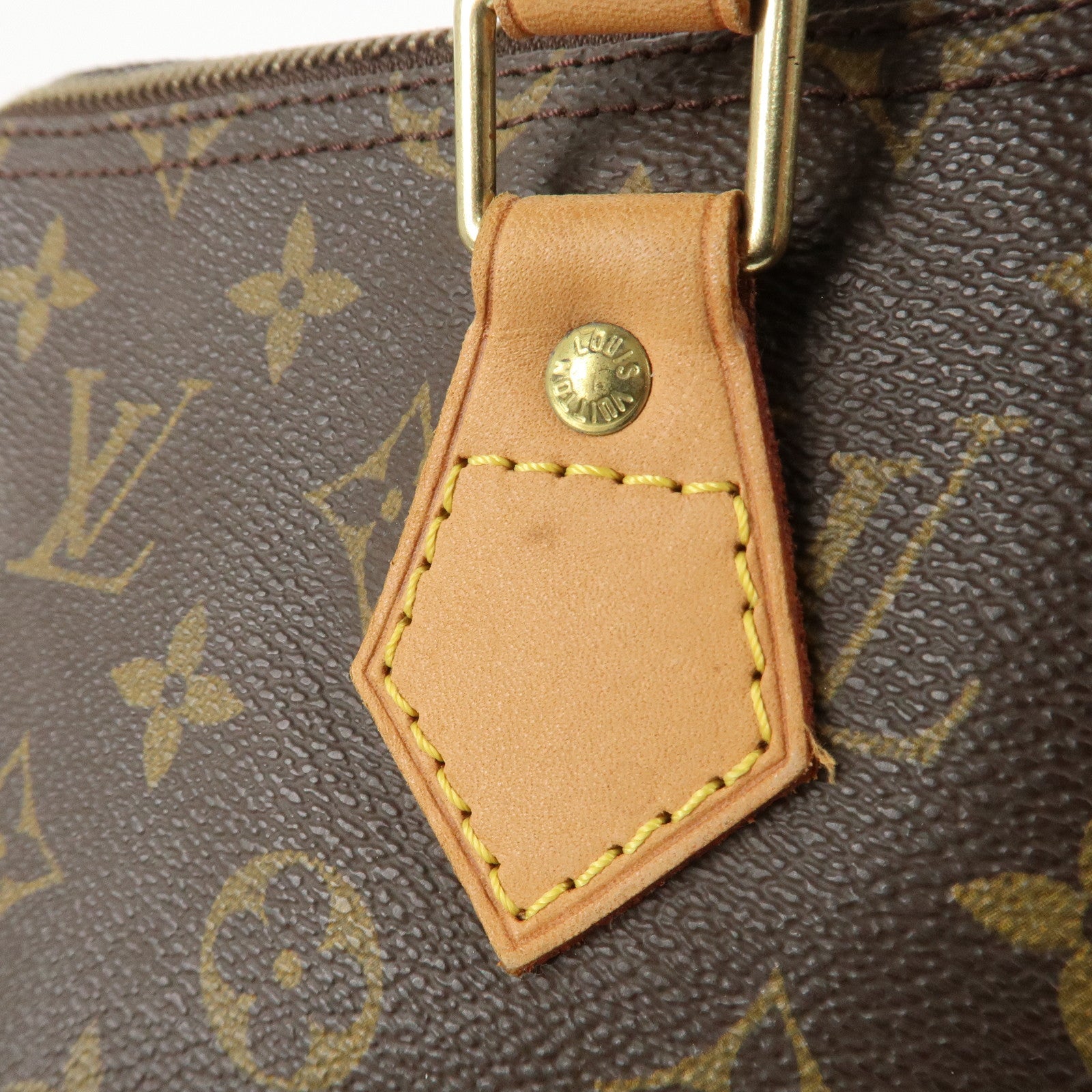 Louis Vuitton Monogram Canvas Speedy 35 Boston Bag Hand Bag M41524