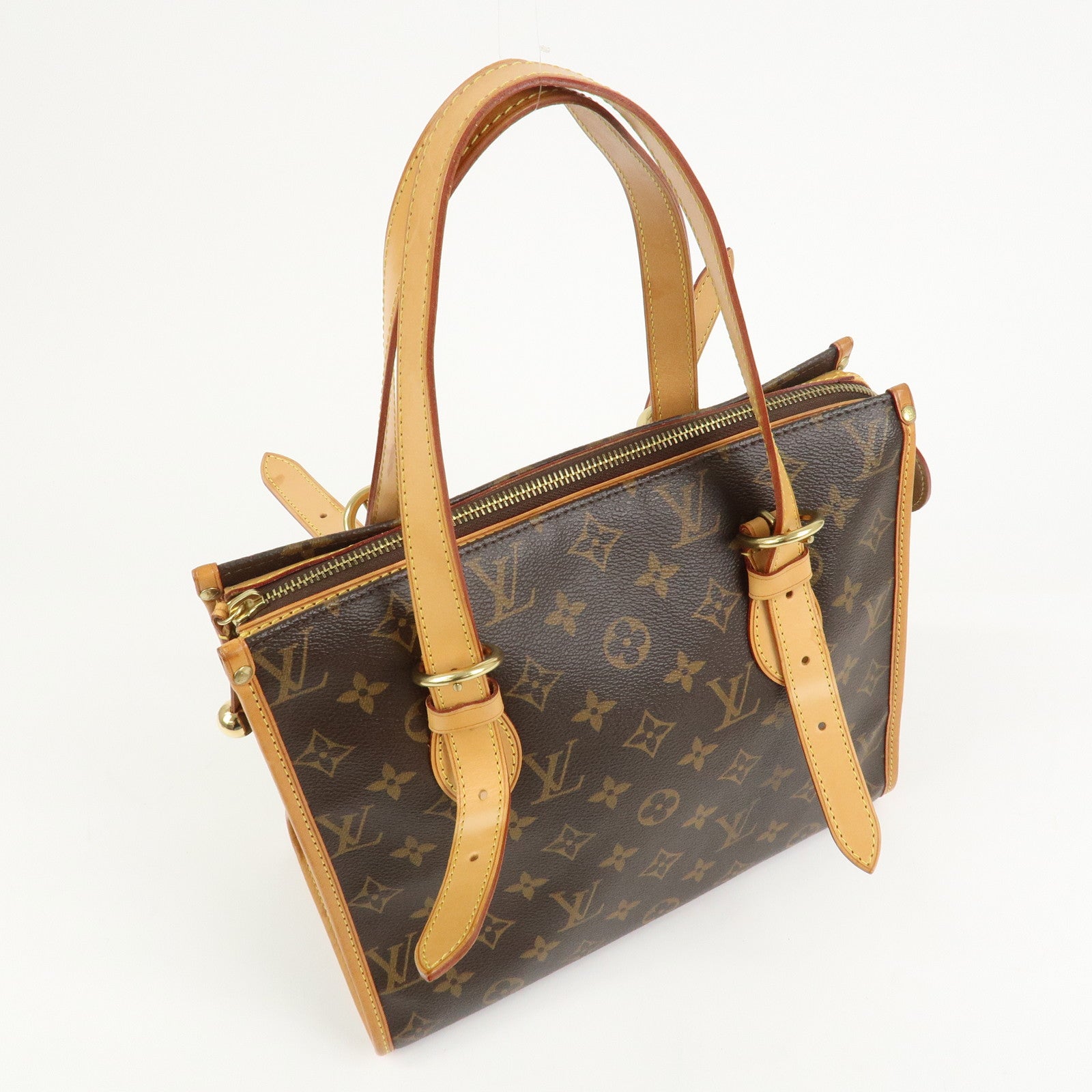 Louis Vuitton Monogram Popincourt Haut Shoulder Bag Brown M40007