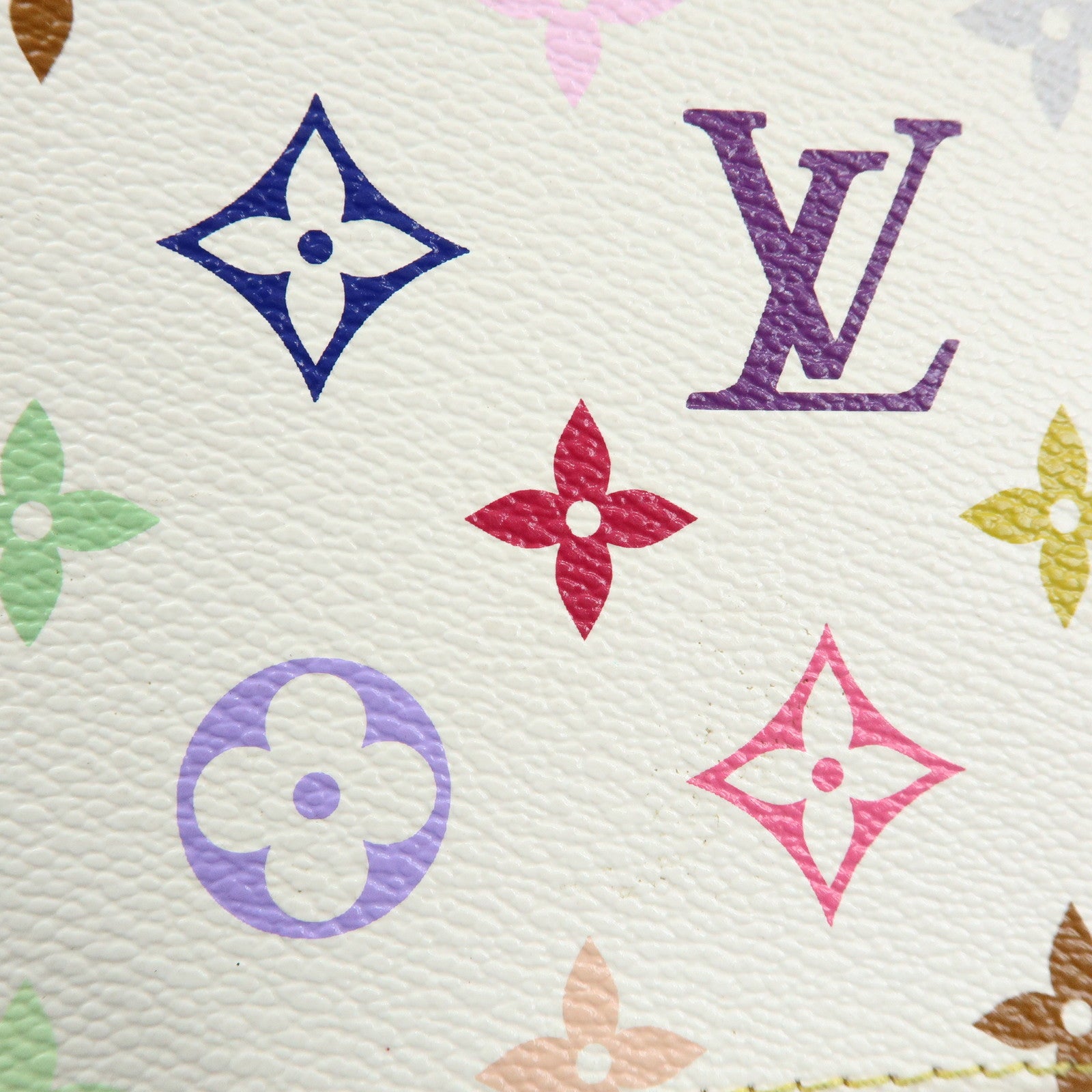 Louis Vuitton Monogram Multicolor Claudia Hand Bag Blanc M40193