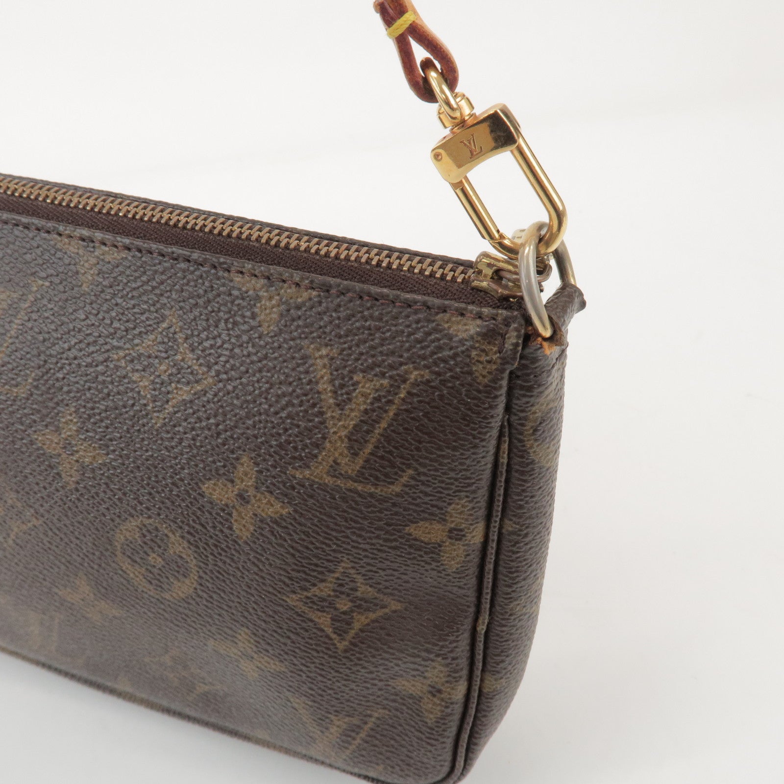 Louis Vuitton Monogram Pochette Accessoires Pouch Hand Bag M51980