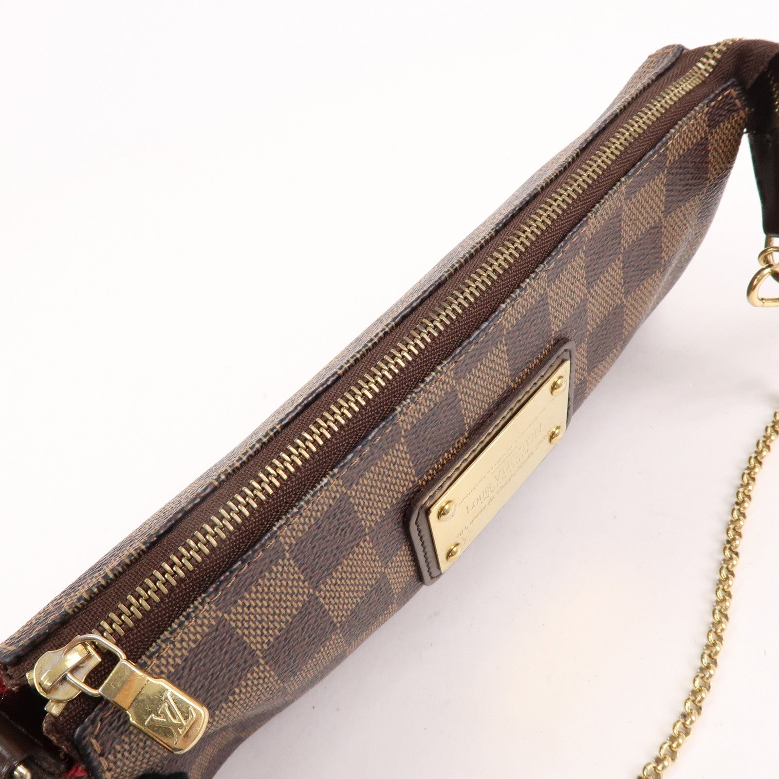 Louis Vuitton Damier Eva 2Way Hand Shoulder Bag Damier Ebene N55213