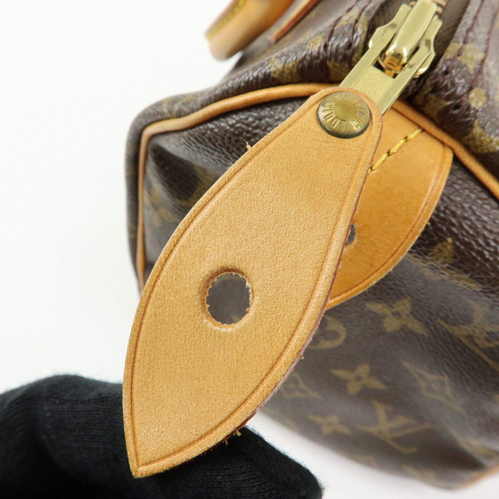 Louis Vuitton Monogram Speedy 25 Boston Bag Hand Bag Brown M41528