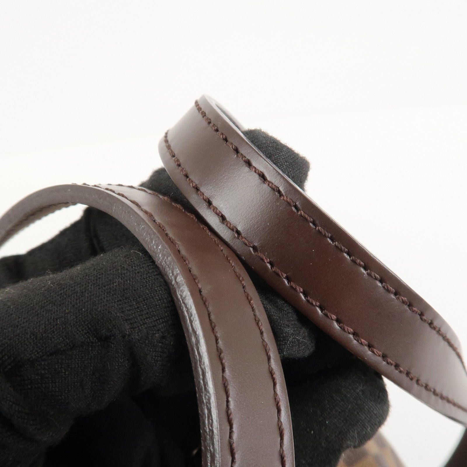 Louis Vuitton Damier Ebene Papillon 30 Hand Bag Brown N51303