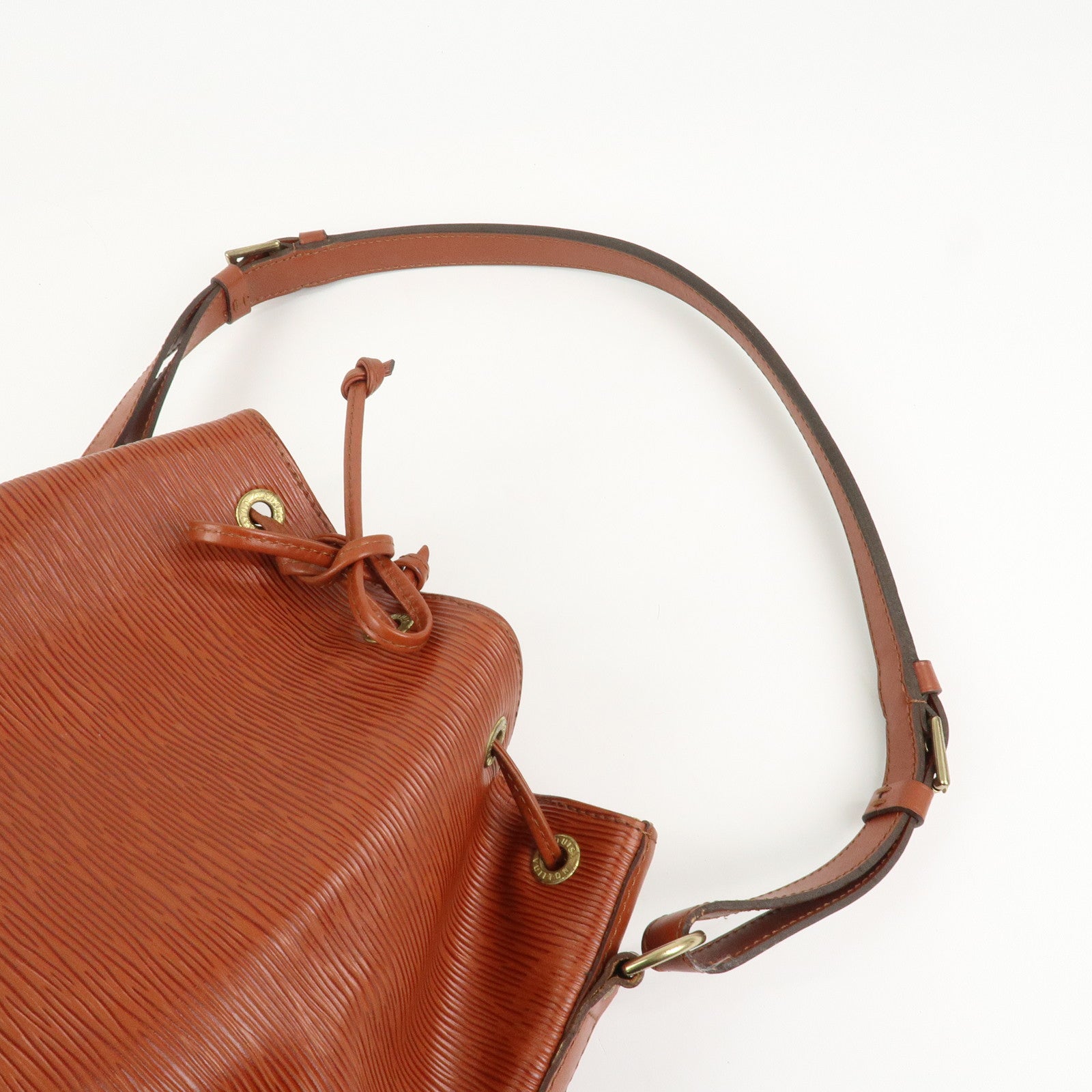 Louis Vuitton Epi Leather Petit Noe Shoulder Bag Kenya Brown M44103