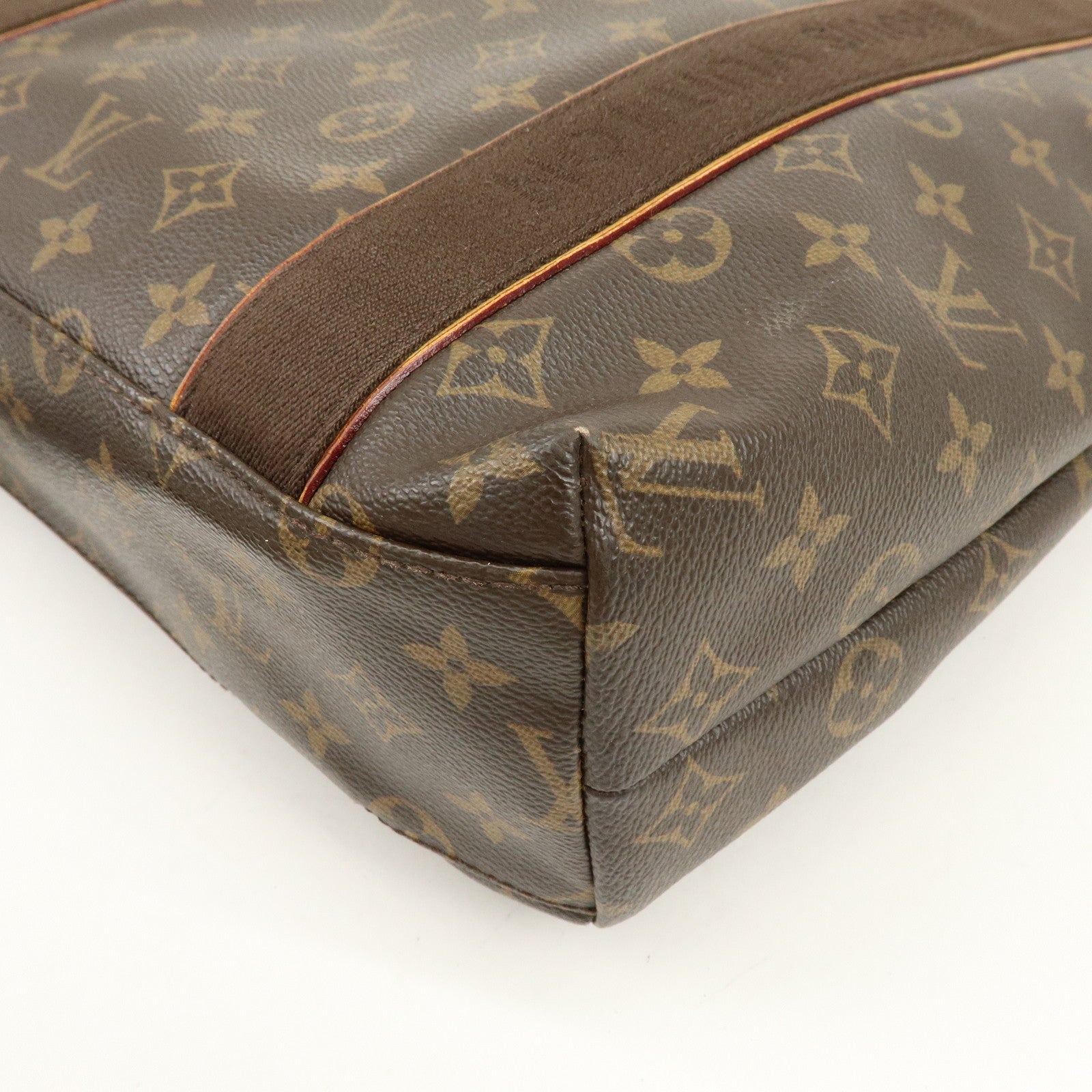 Louis Vuitton Monogram Cabas Beaubourg Tote Bag Brown M53013
