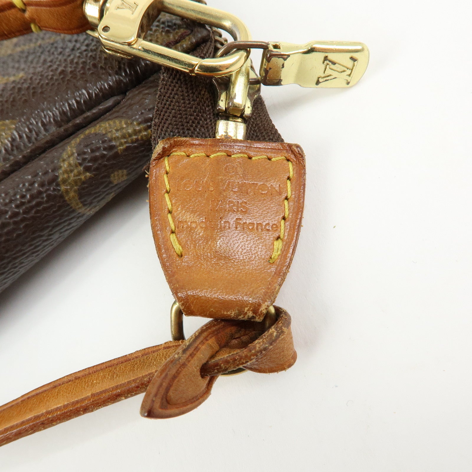 Louis Vuitton Monogram Pochette Accessoires Pouch Hand Bag M51980