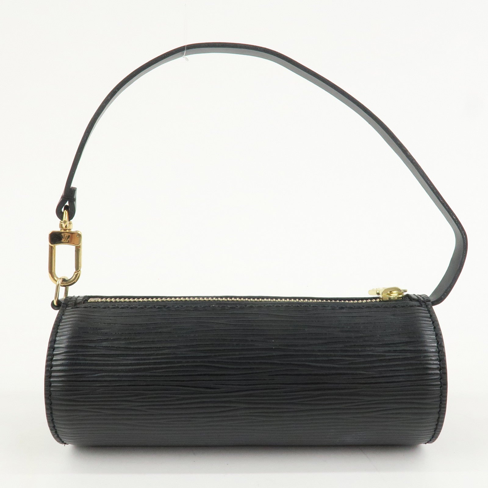 Louis Vuitton Epi Leather Mini Pouch For Soufflot Hand Bag Noir