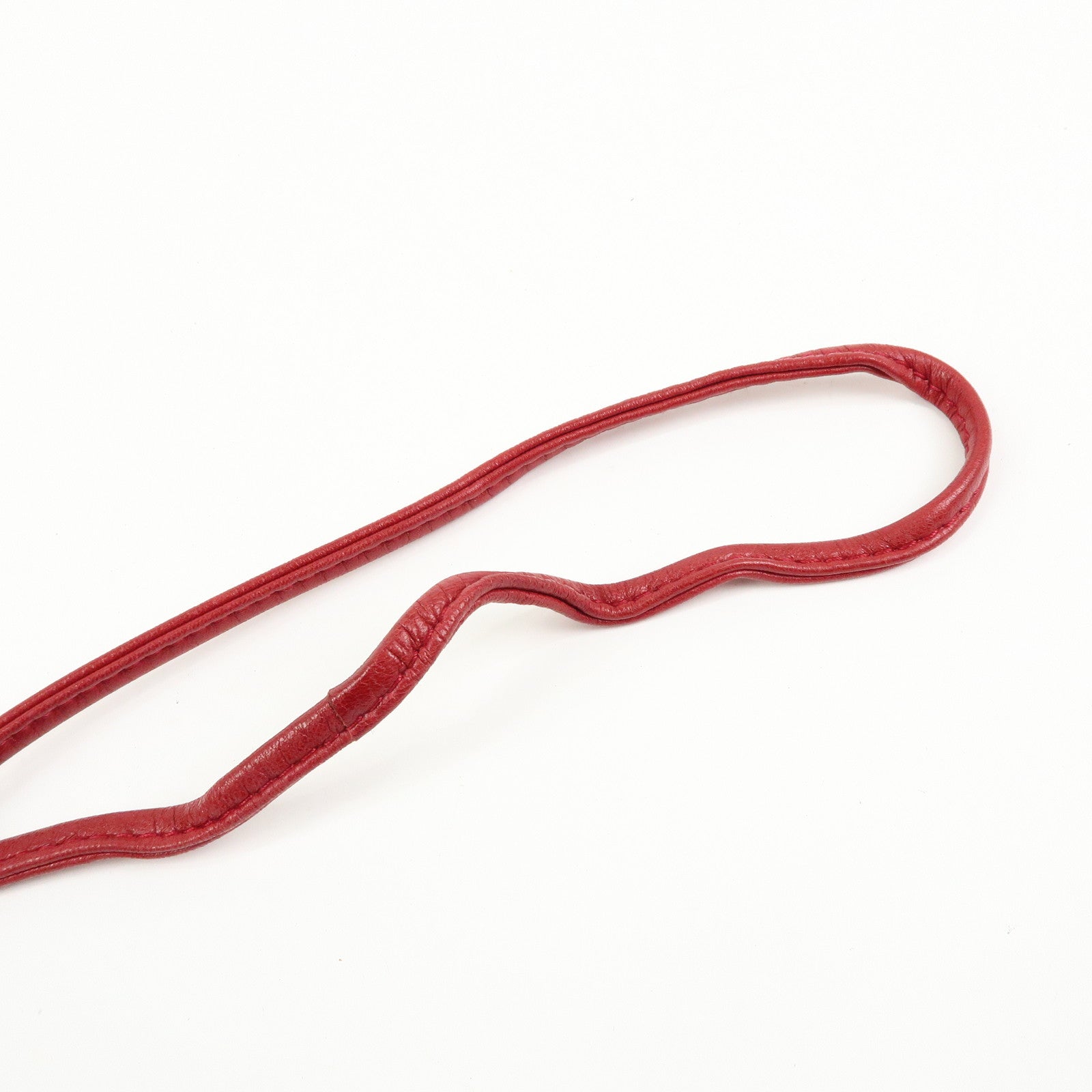 LOEWE Anagram Nappa Leather Shoulder Bag Crossbody Bag Red