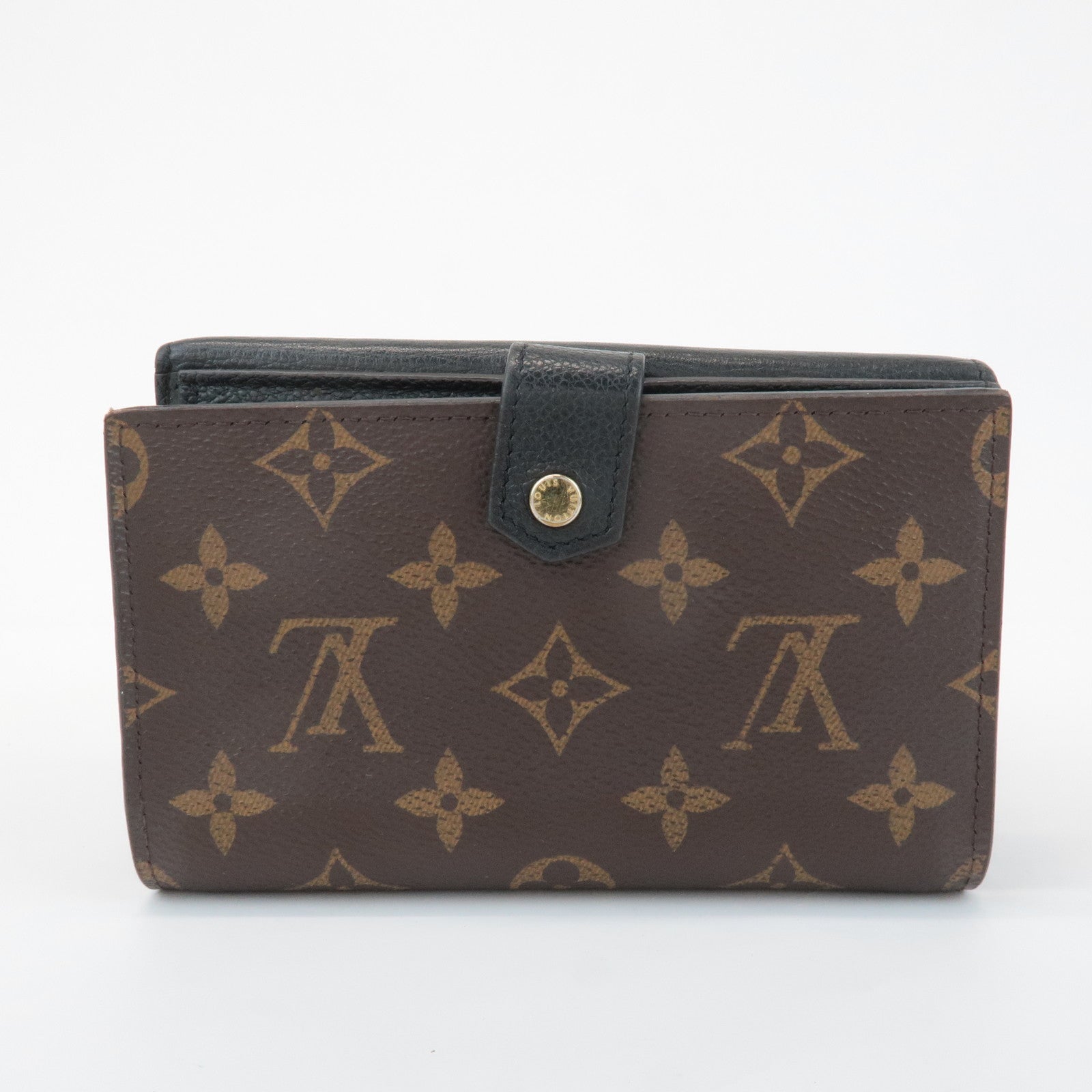 Louis Vuitton Monogram Portefeuille Palace Compact Wallet M60990 Used