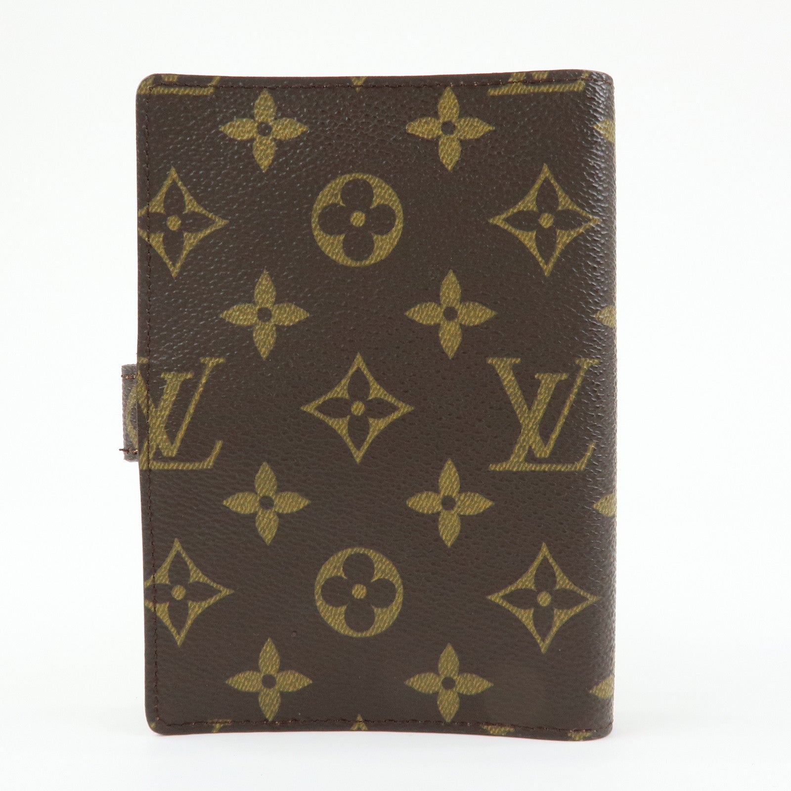 Louis Vuitton Monogram Agenda PM Planner Cover Brown R20005