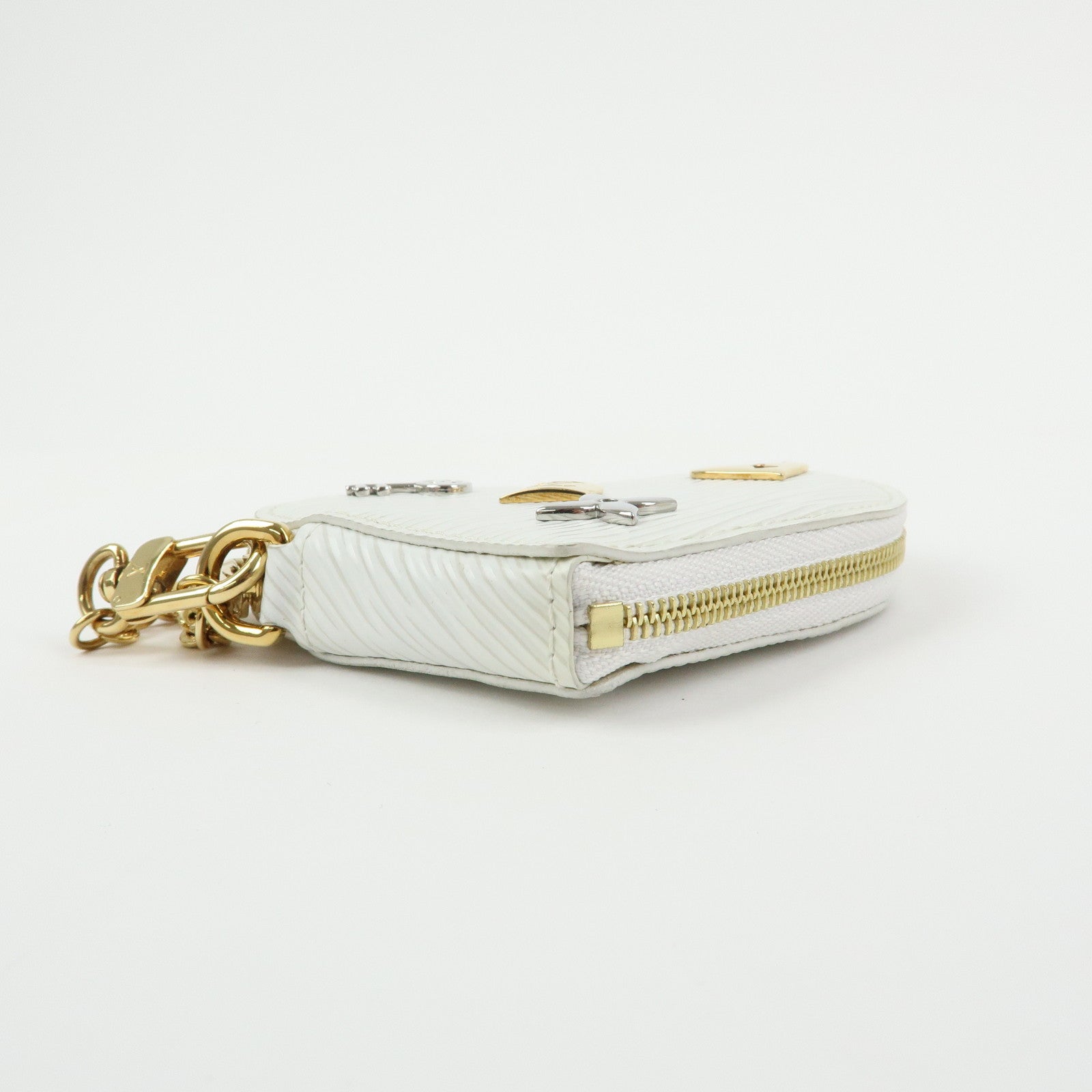 Louis Vuitton Epi Love Lock Porte Monnaie Coeur Coin Case M63996