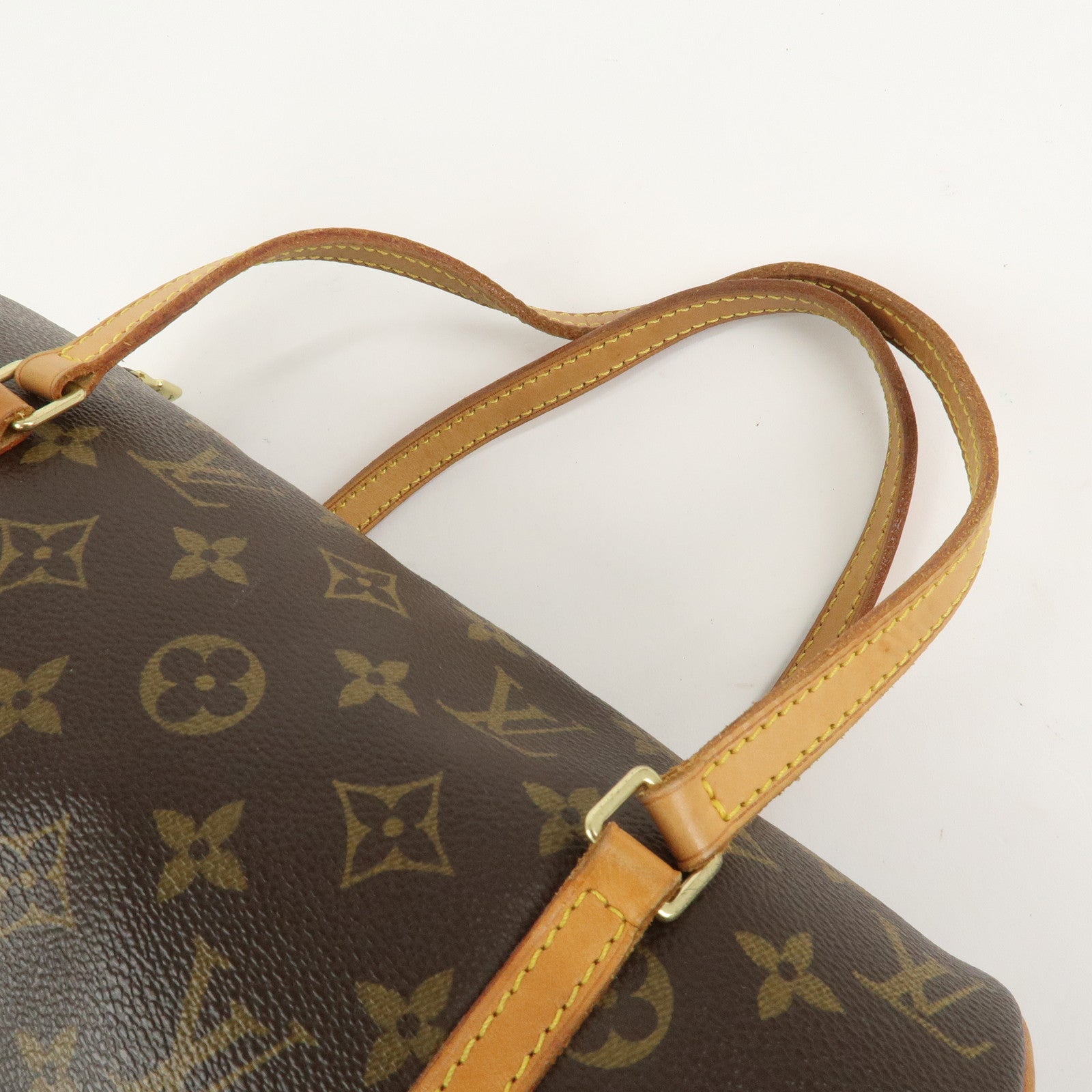 Louis Vuitton Monogram Papillon 26 Hand Bag Brown M51386