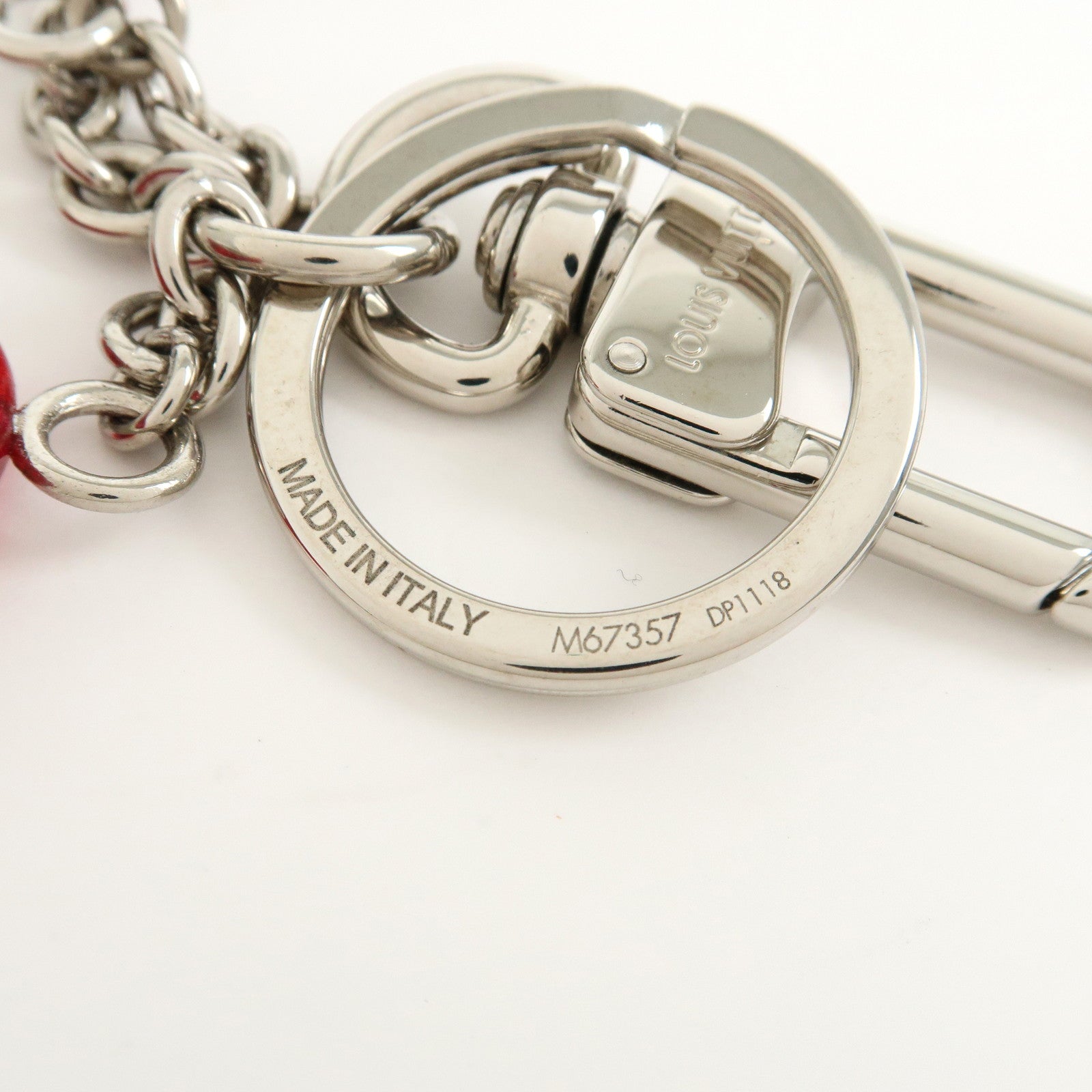 Louis Vuitton Porte Cles Colorline Strass Key Holder Charm M67357