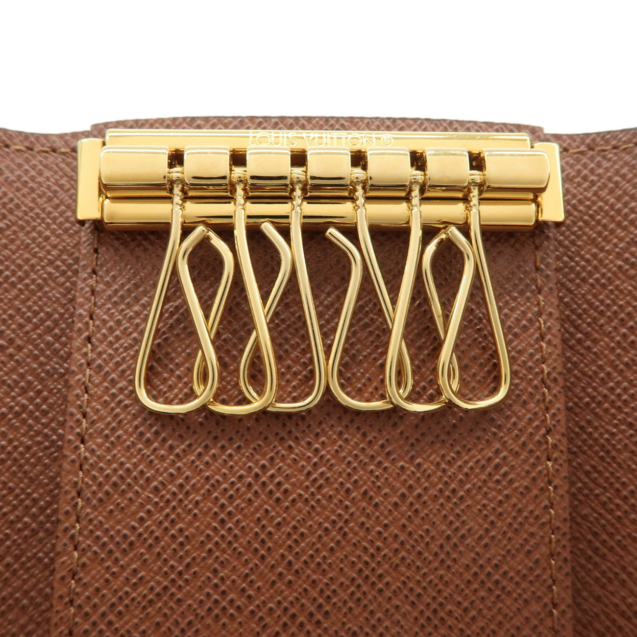 Louis Vuitton Monogram Multicles 6 Key Case Key Chain Brown M62630