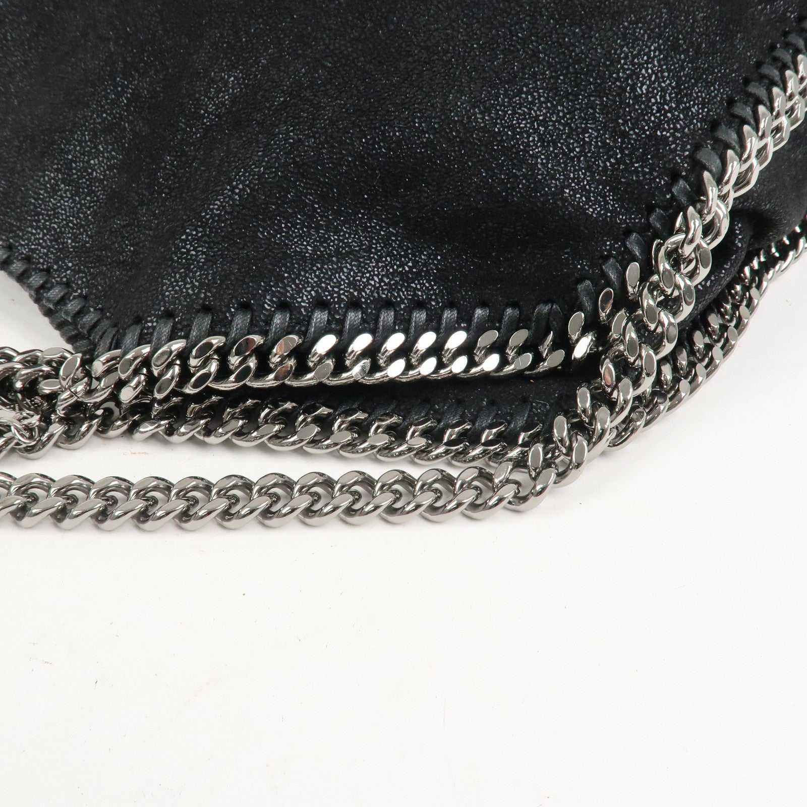 STELLA MCCARTNEY Falabella 2Way Bag Shoulder Bag Black 371223