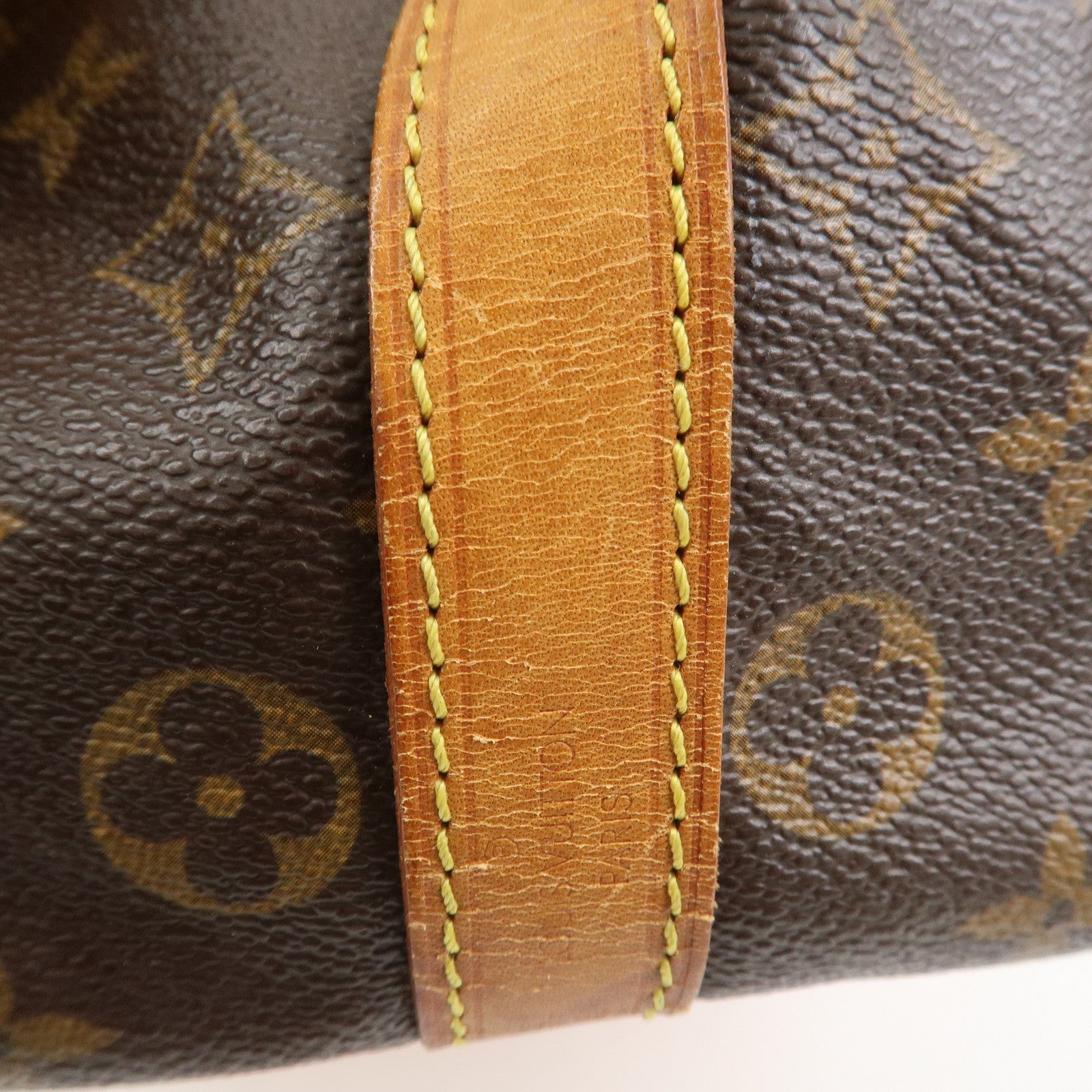 Louis Vuitton Monogram Petit Noe Shoulder Bag Brown M42226