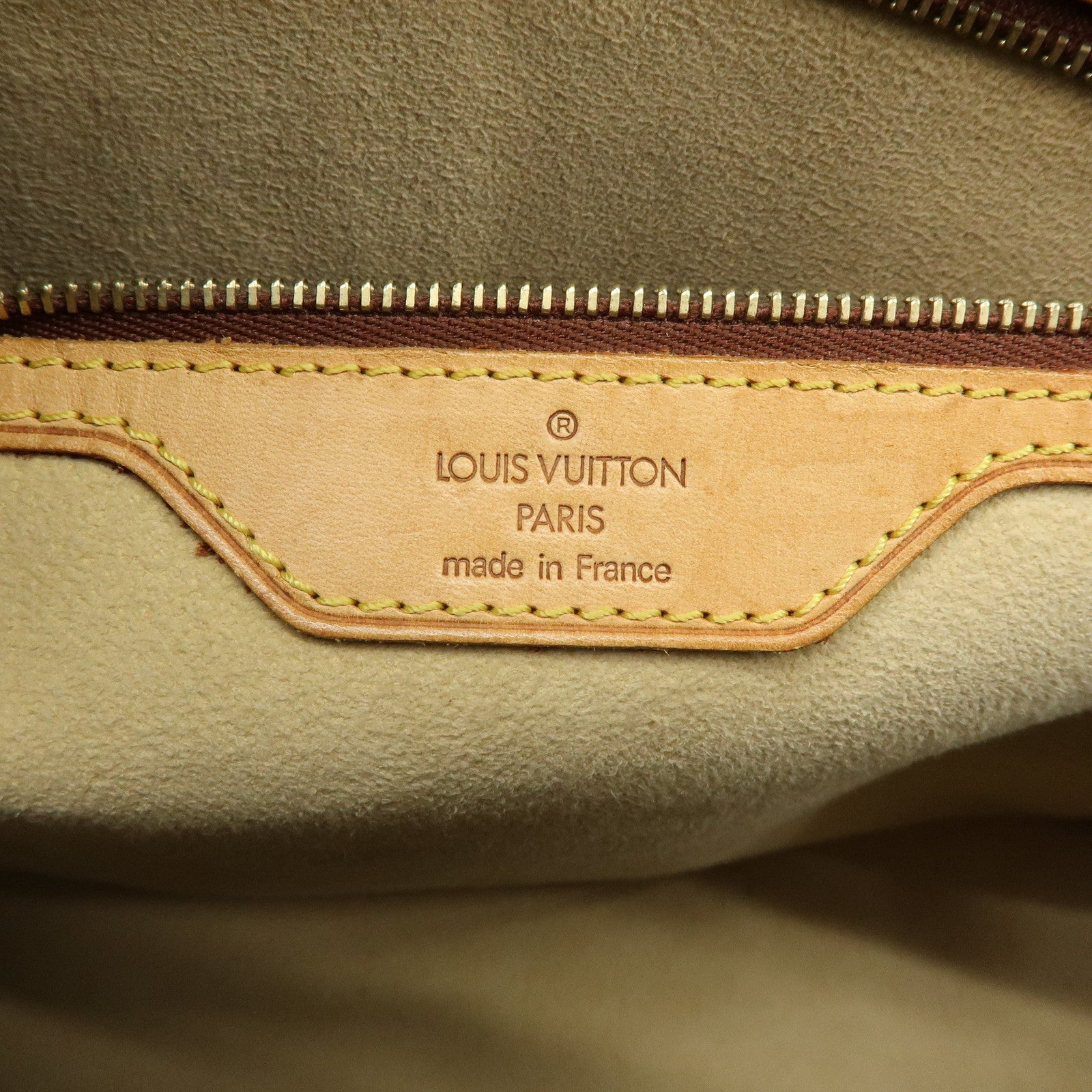 Louis Vuitton Monogram Luco Tote Bag Shoulder Bag Brown M51155