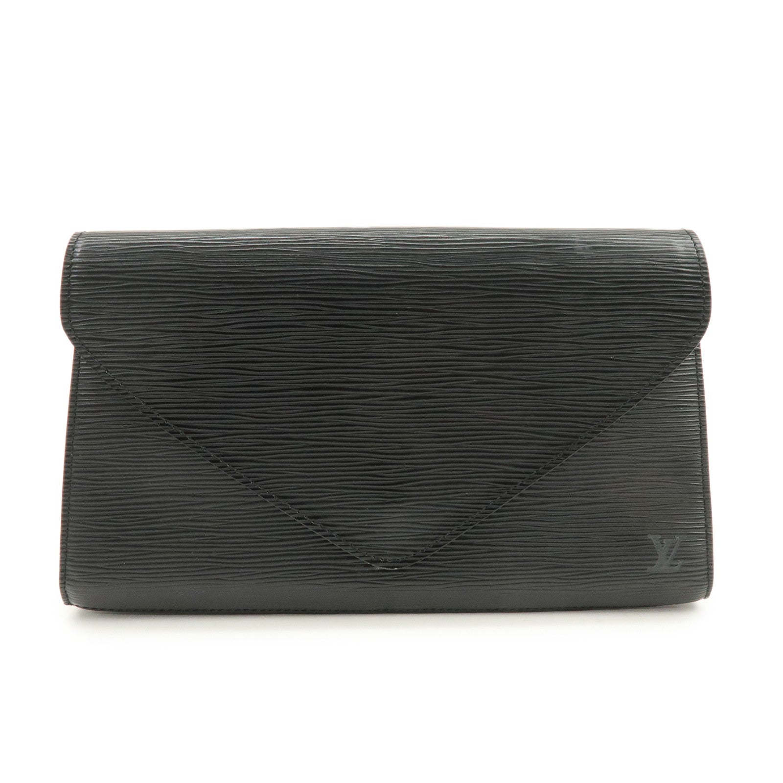 Louis Vuitton Epi Art Deco Clutch Bag Noir Black M52632