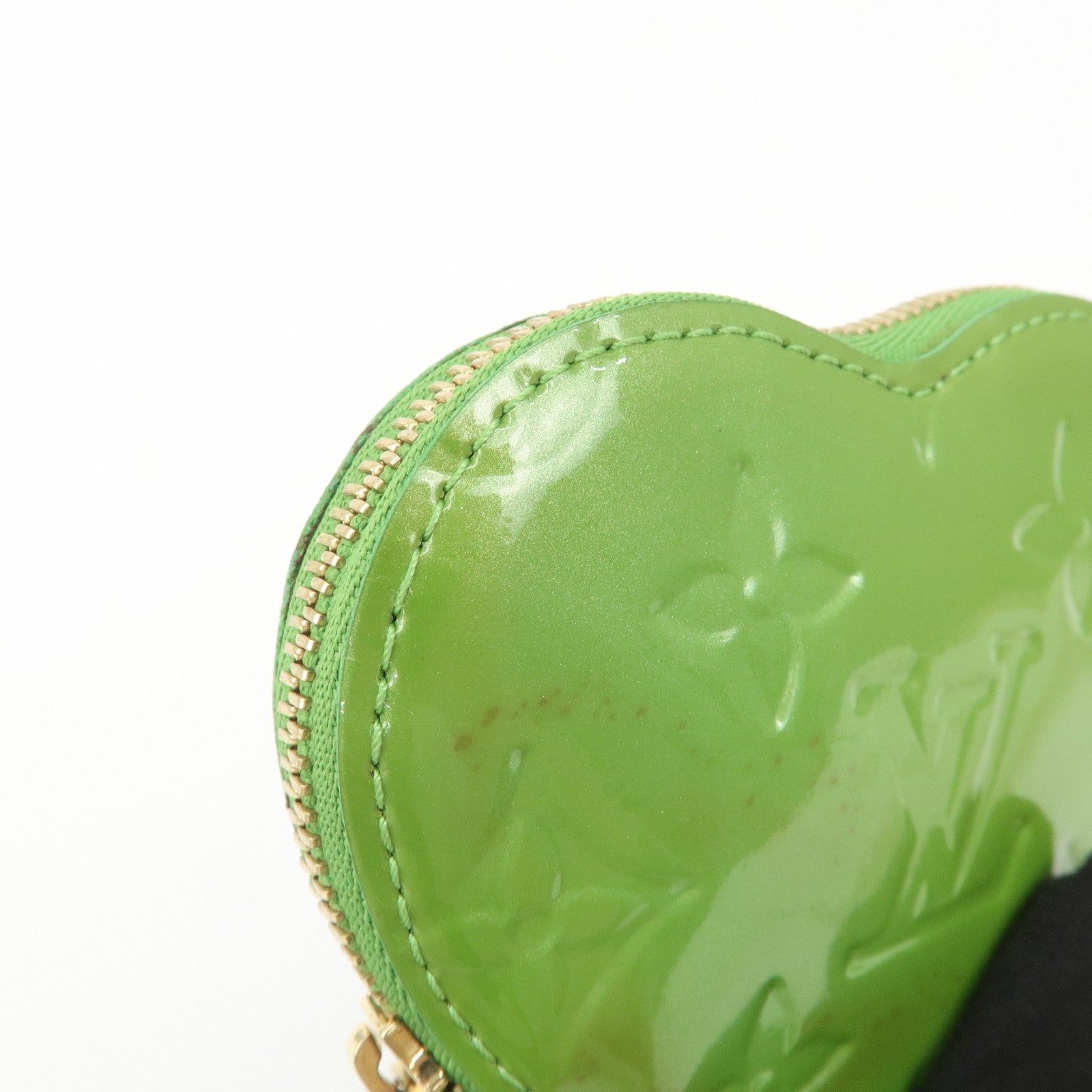 Louis Vuitton Monogram Vernis Porte Monnaie Coeur Vertonic M93659