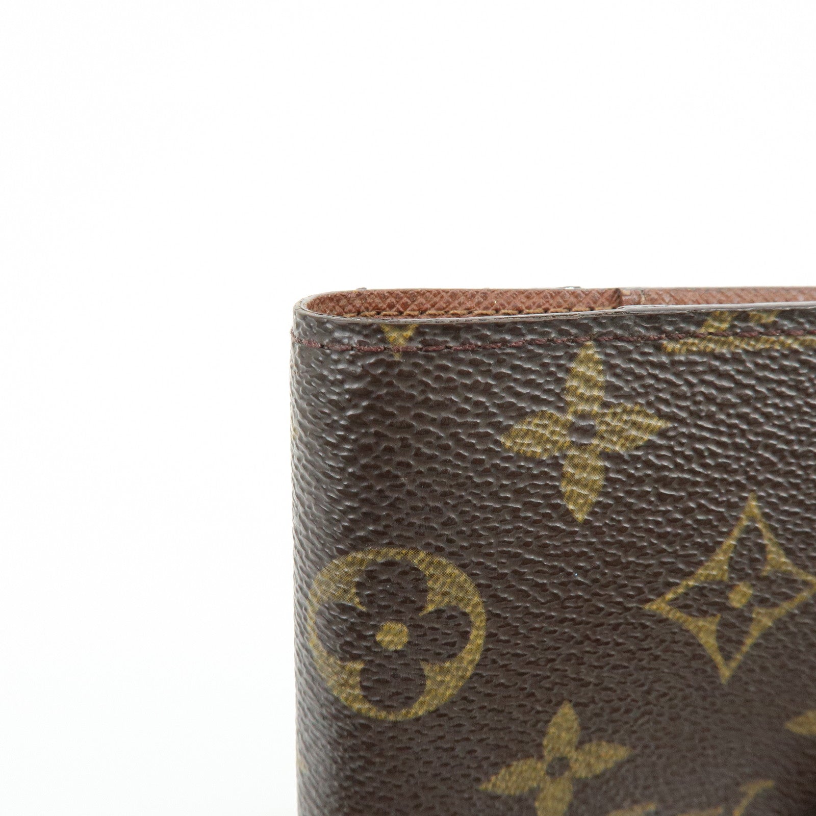 Louis Vuitton Monogram Agenda PM Planner Cover Brown R20005