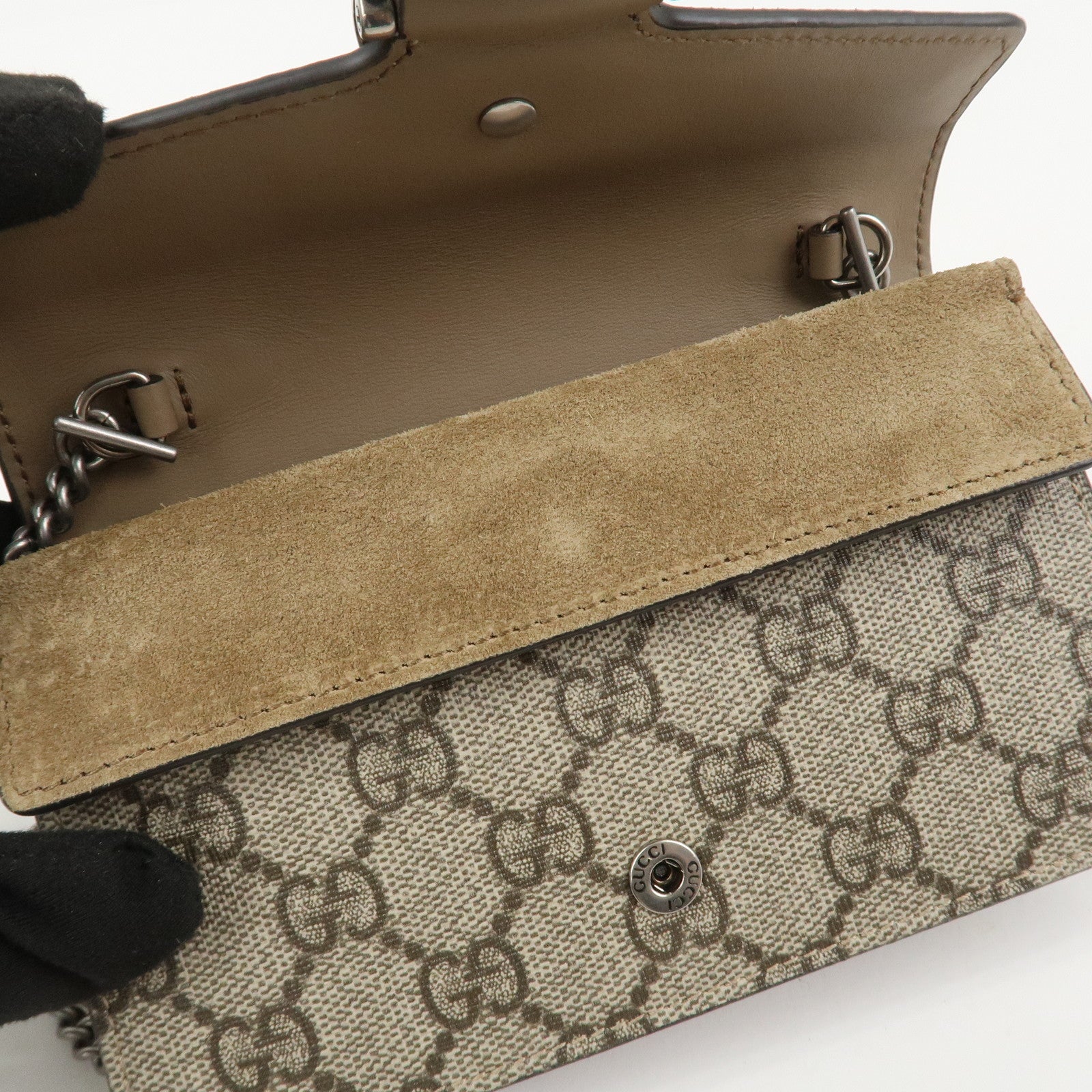 GUCCI Dionysus Super Mini Bag Leather Chain Shoulder Bag 476432