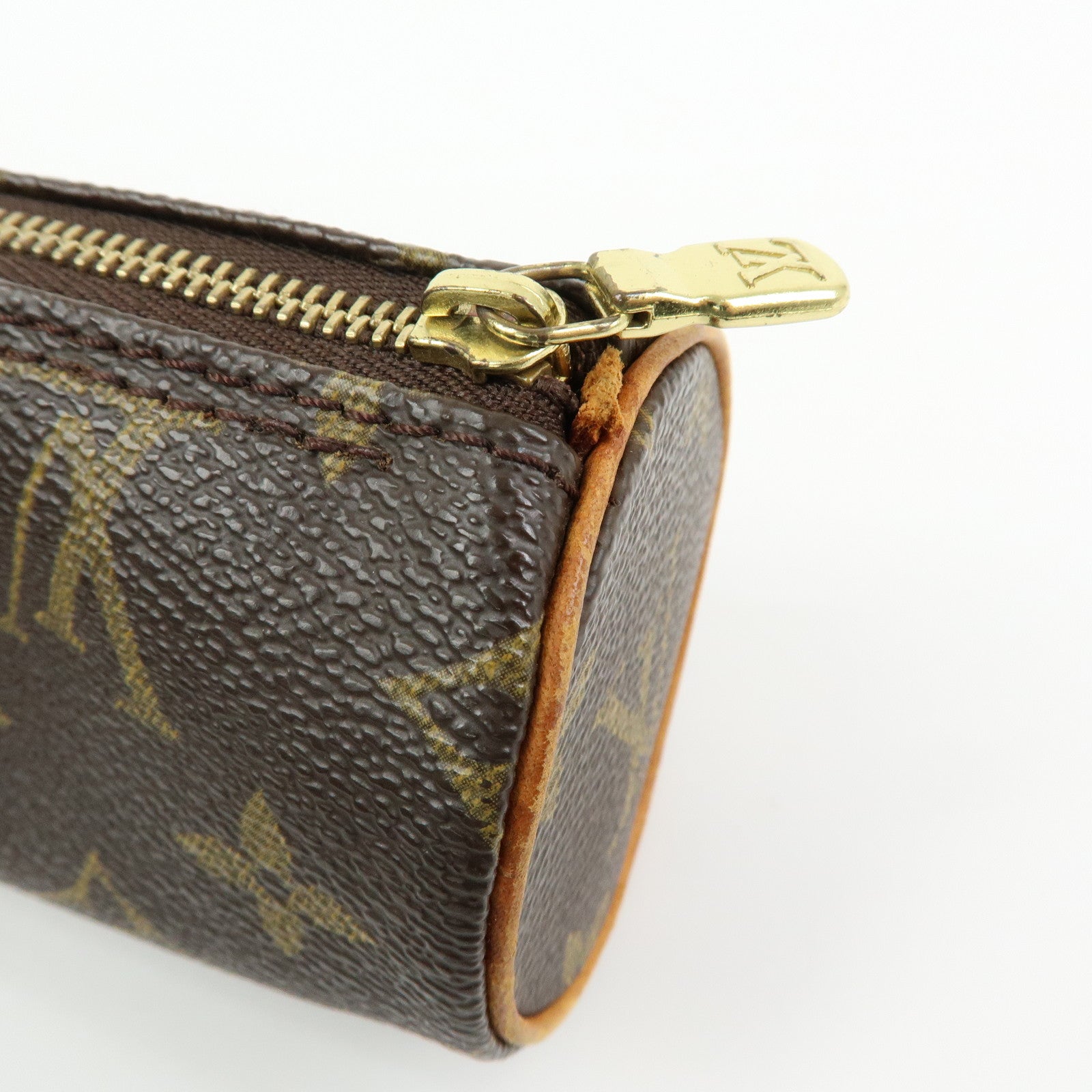 Louis Vuitton Monogram Mini Pouch for Papillon Bag Brown