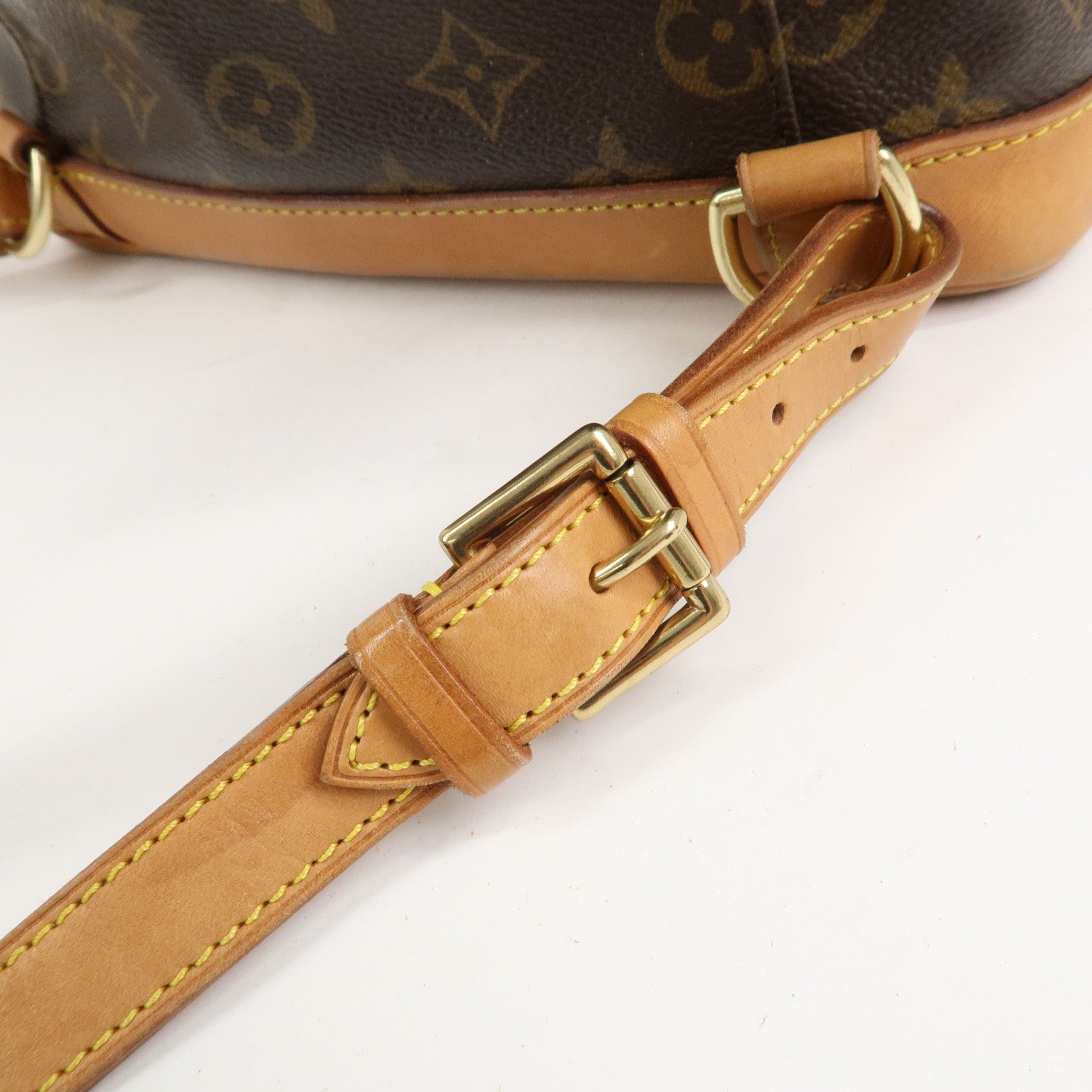Louis Vuitton Monogram Canvas Montsouris MM Backpack Brown M51136