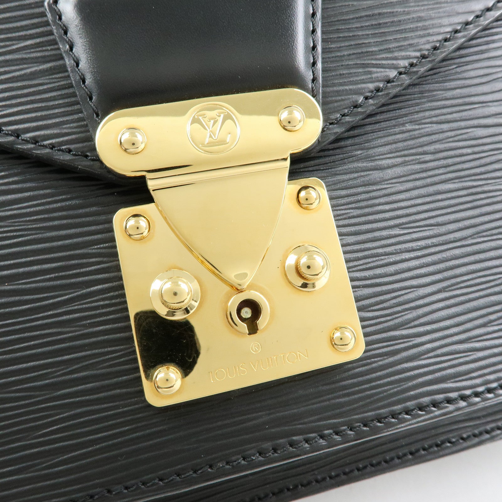 Louis Vuitton Epi Monceau 2Way Shoulder Bag Hand Bag Noir M52122