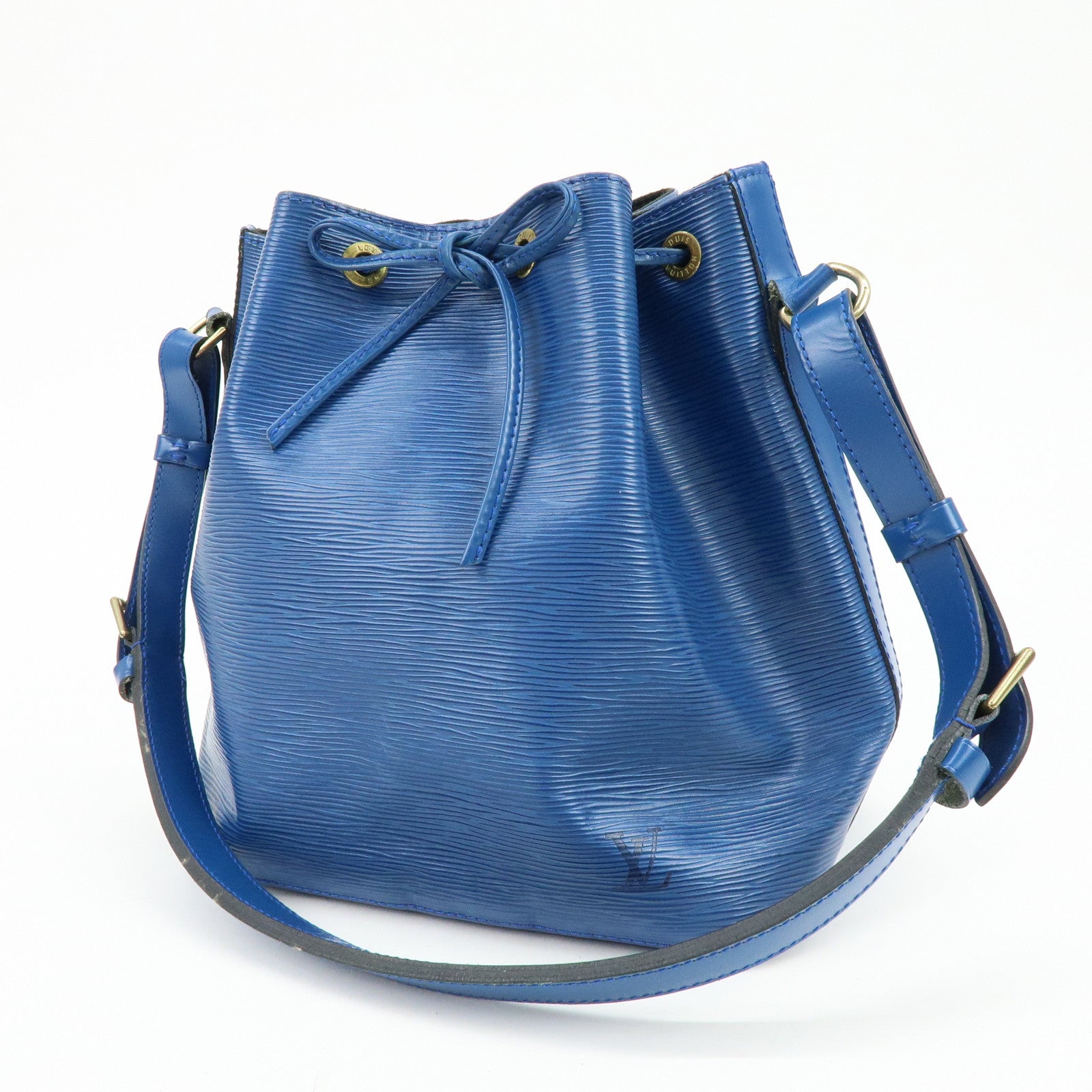 Louis Vuitton Epi Petit Noe Shoulder Bag Toledo Blue M44105