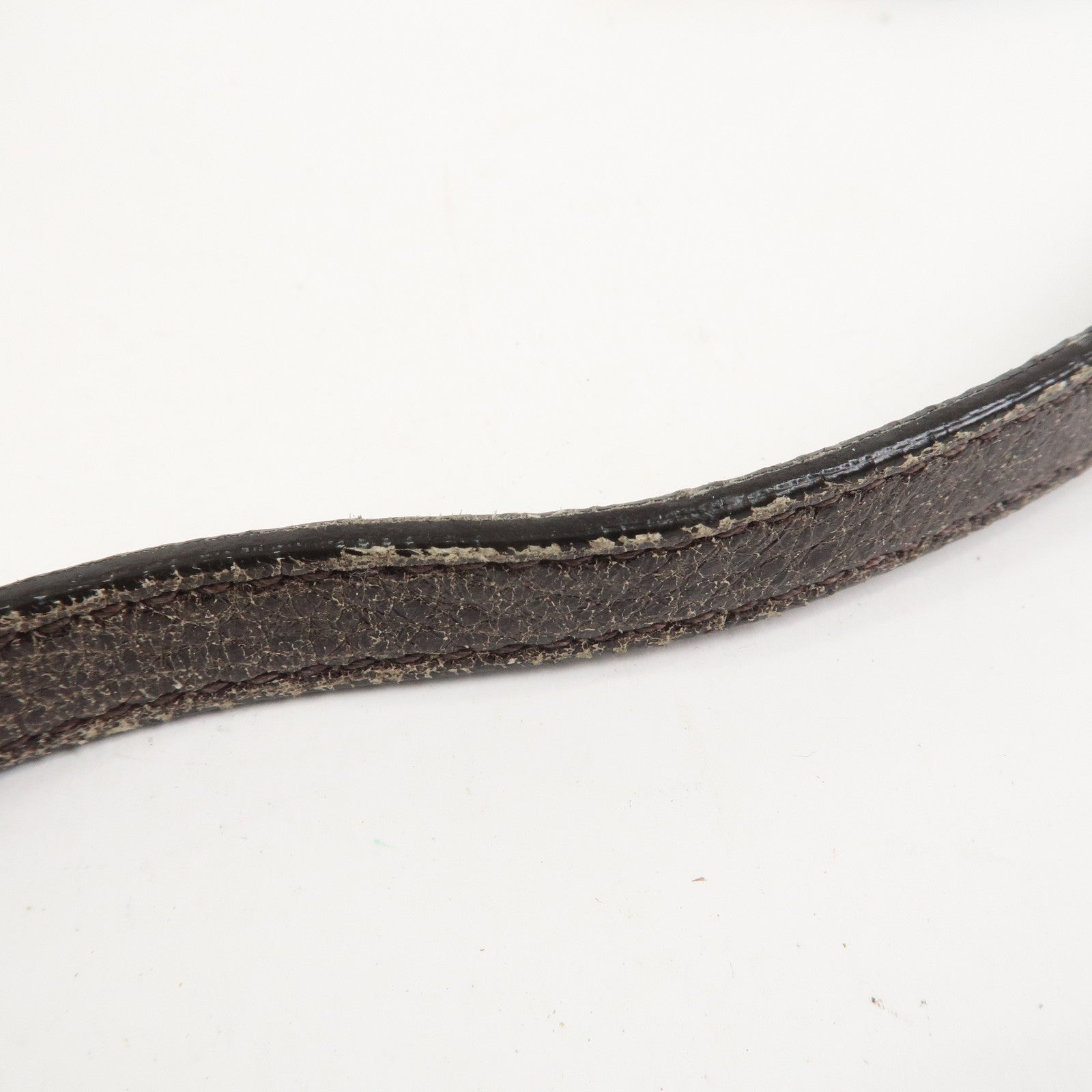 PRADA Leather 2Way Bag Hand Bag Shoulder Bag Brown