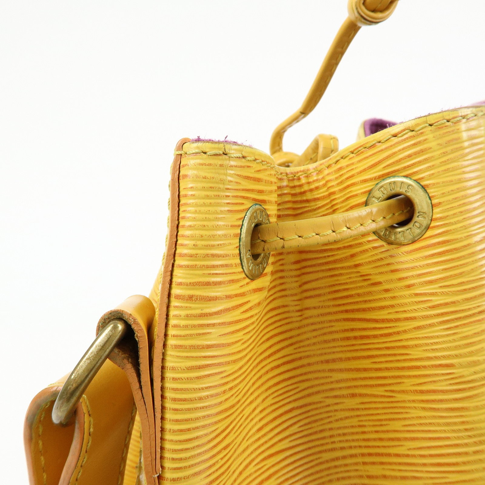 Louis Vuitton Epi Petit Noe Shoulder Bag Tassili Yellow M44109