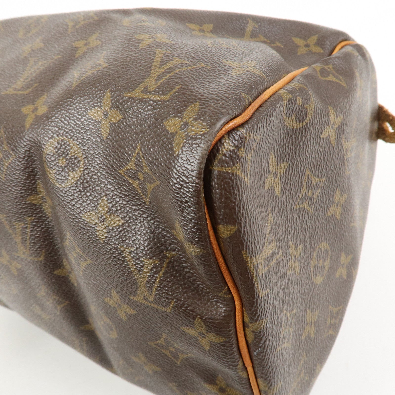 Louis Vuitton Monogram Speedy 30 Boston Bag Hand Bag Brown M41526