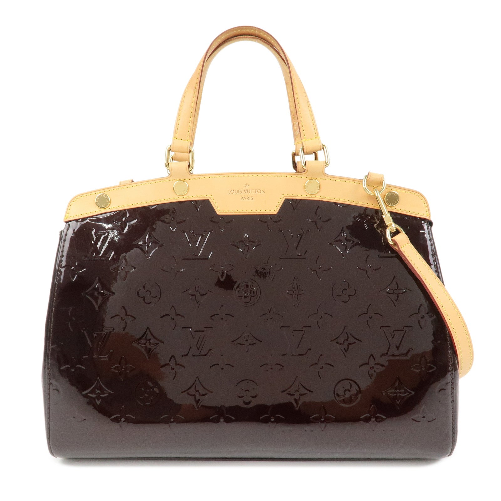 Louis Vuitton Monogram Vernis Brea MM 2Way Shoulder Bag M91619