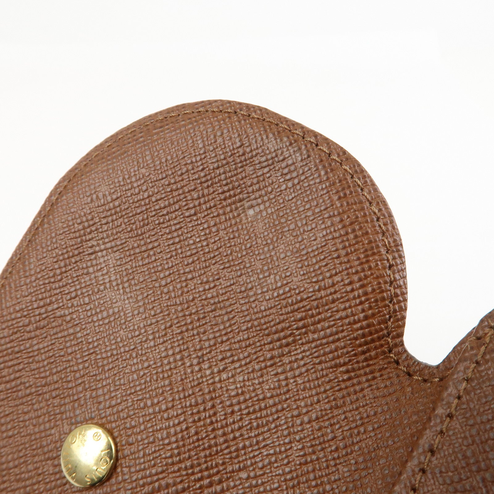 Louis Vuitton Monogram Rond GM Canvas Key Case Brown M60116