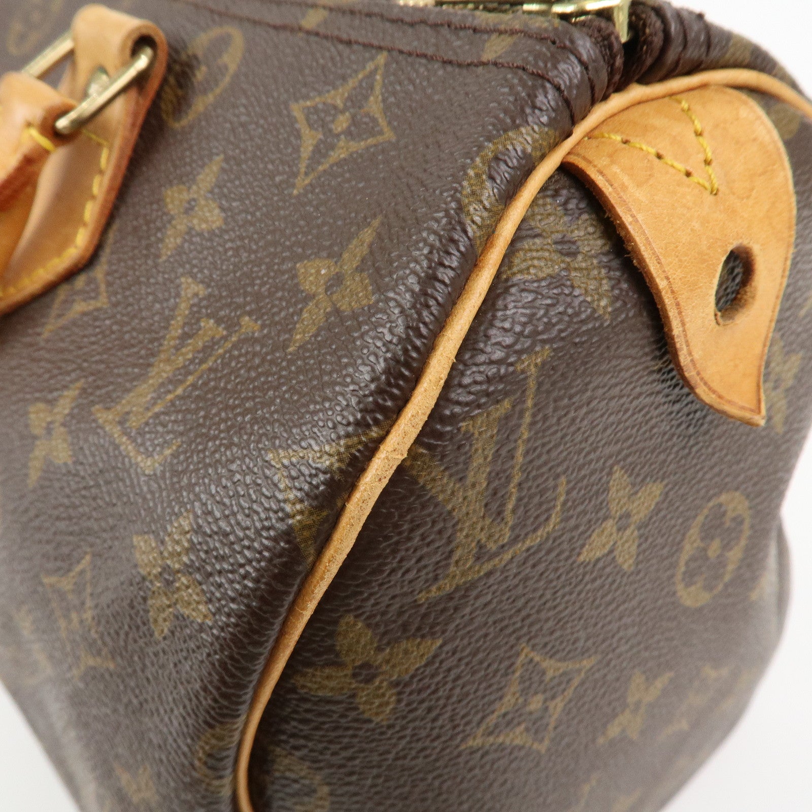 Louis Vuitton Monogram Speedy 30 Boston Bag Hand Bag Brown M41526