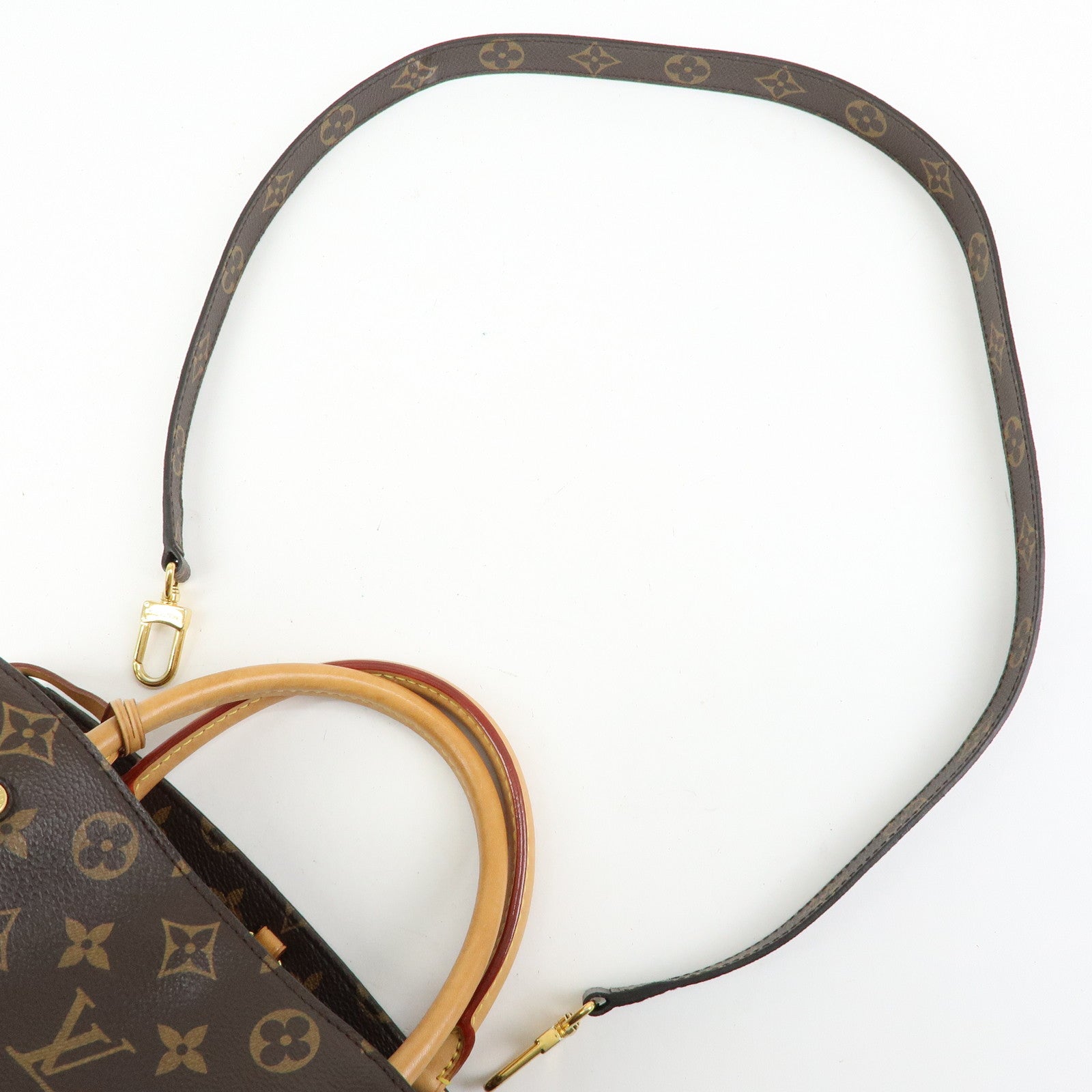 Louis Vuitton Monogram Montaigne MM 2Way Bag Hand Bag M41056