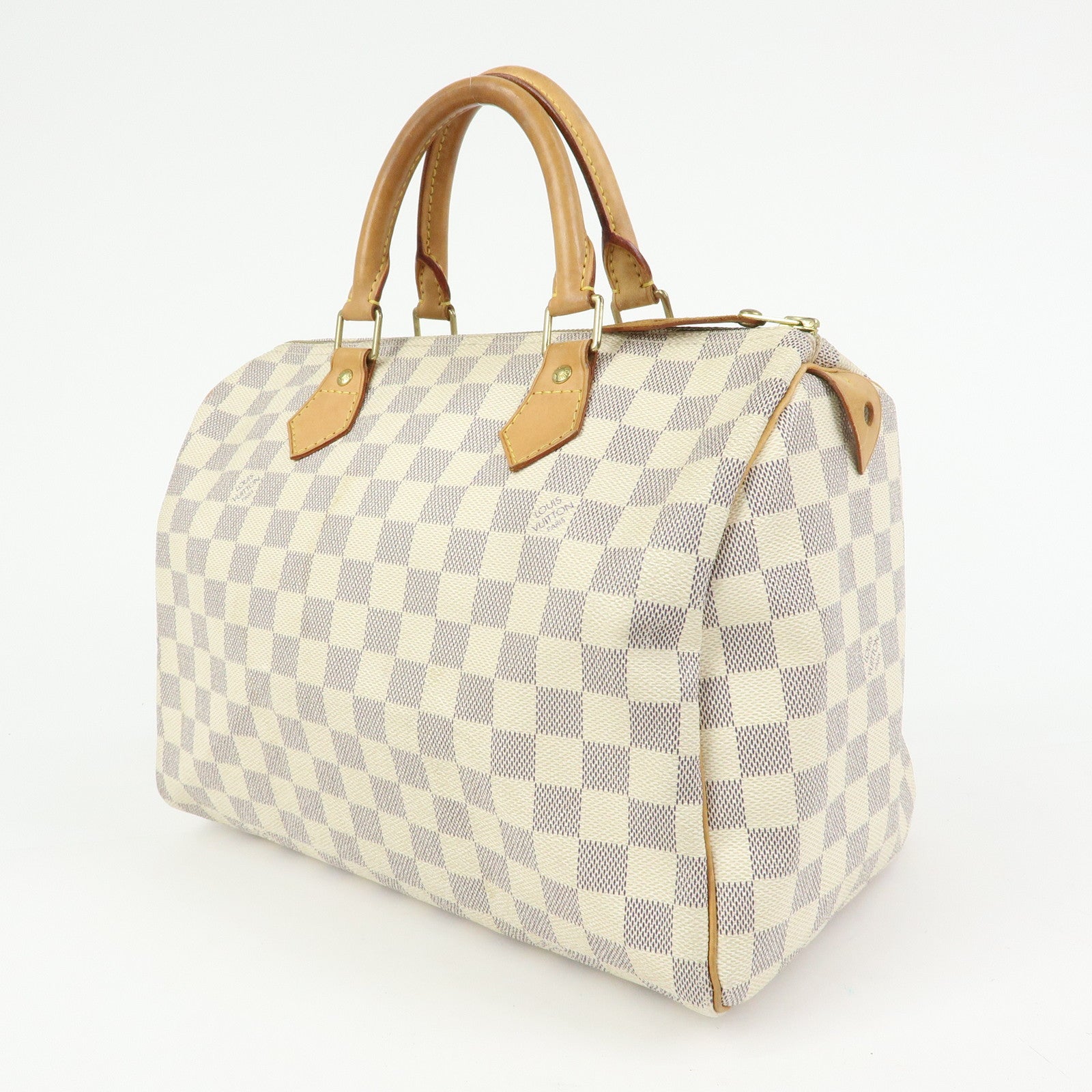 Louis Vuitton Damier Azur Speedy 30 Boston Bag Hand Bag N41533