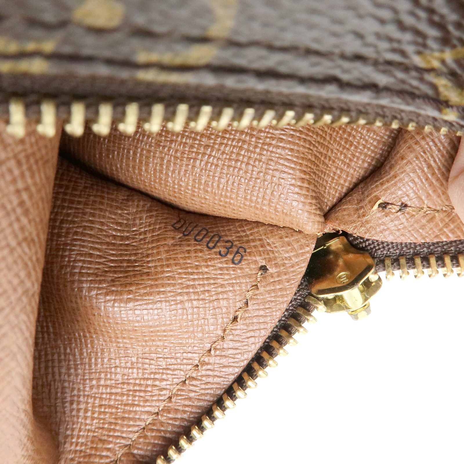 Louis Vuitton Monogram Papillon 26 Hand Bag Brown M51386