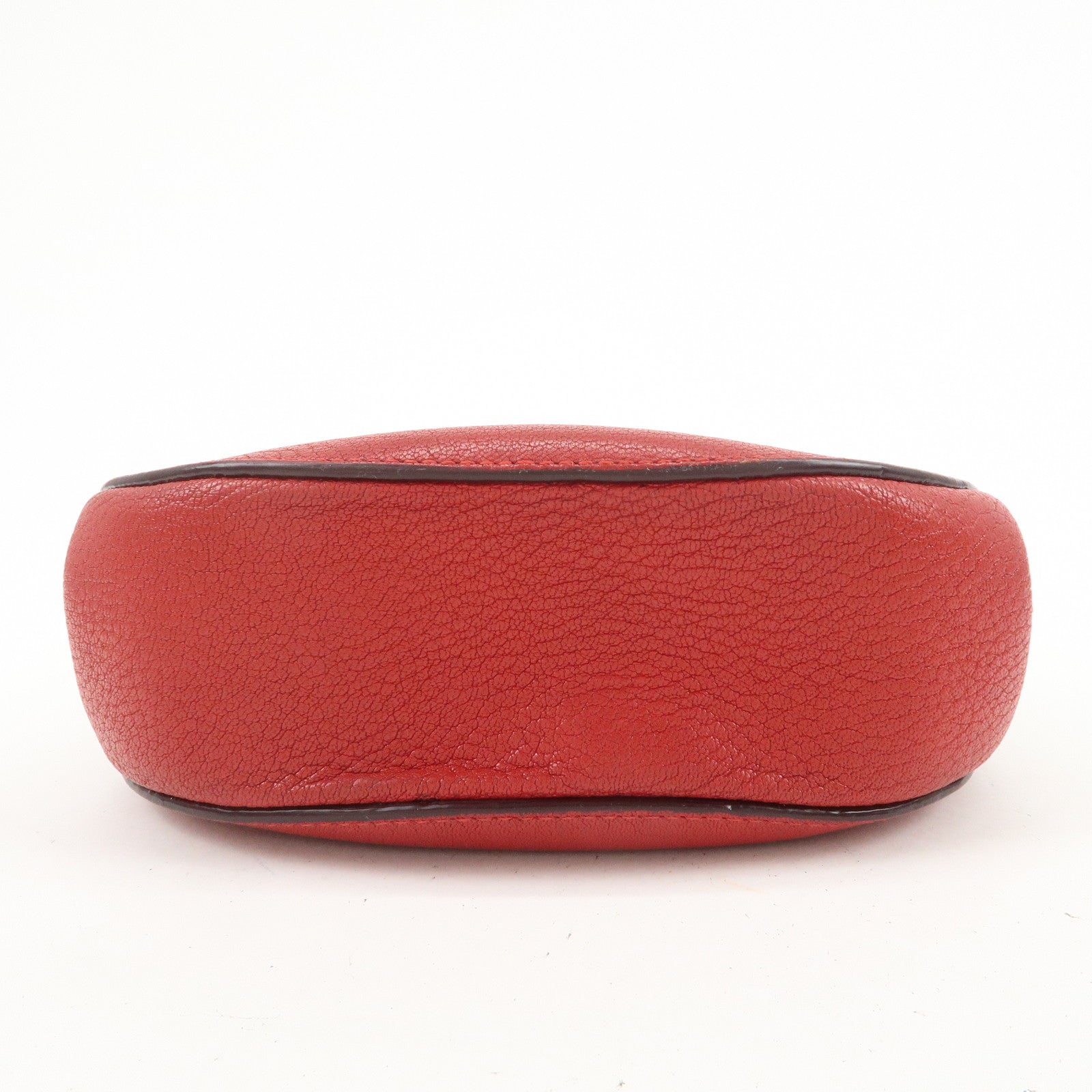 Chloe Drew Leather Chain Shoulder Bag Crossbody Bag Red