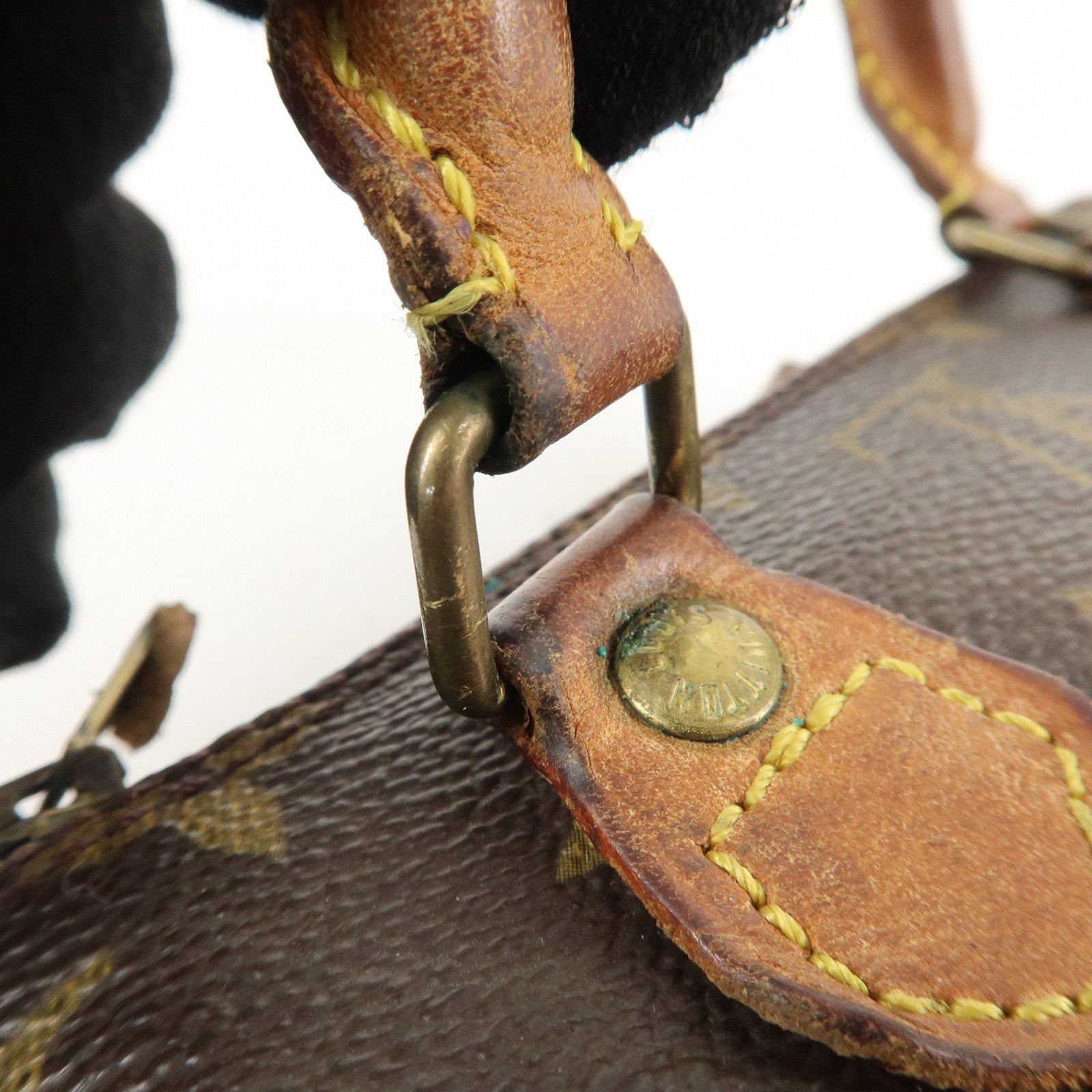 Louis Vuitton Monogram Mini Speedy Hand Bag M41534 Used