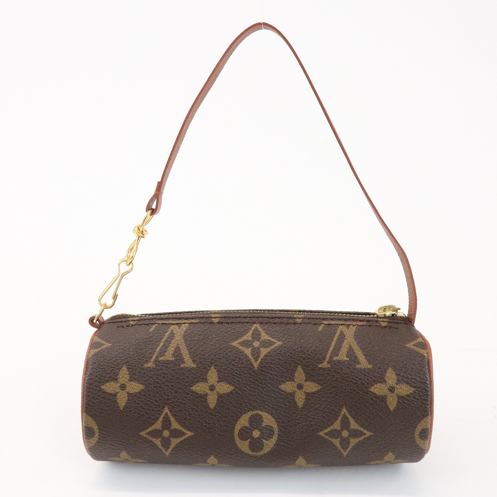 Louis Vuitton Monogram Mini Pouch for Papillon Bag Old Style Brown