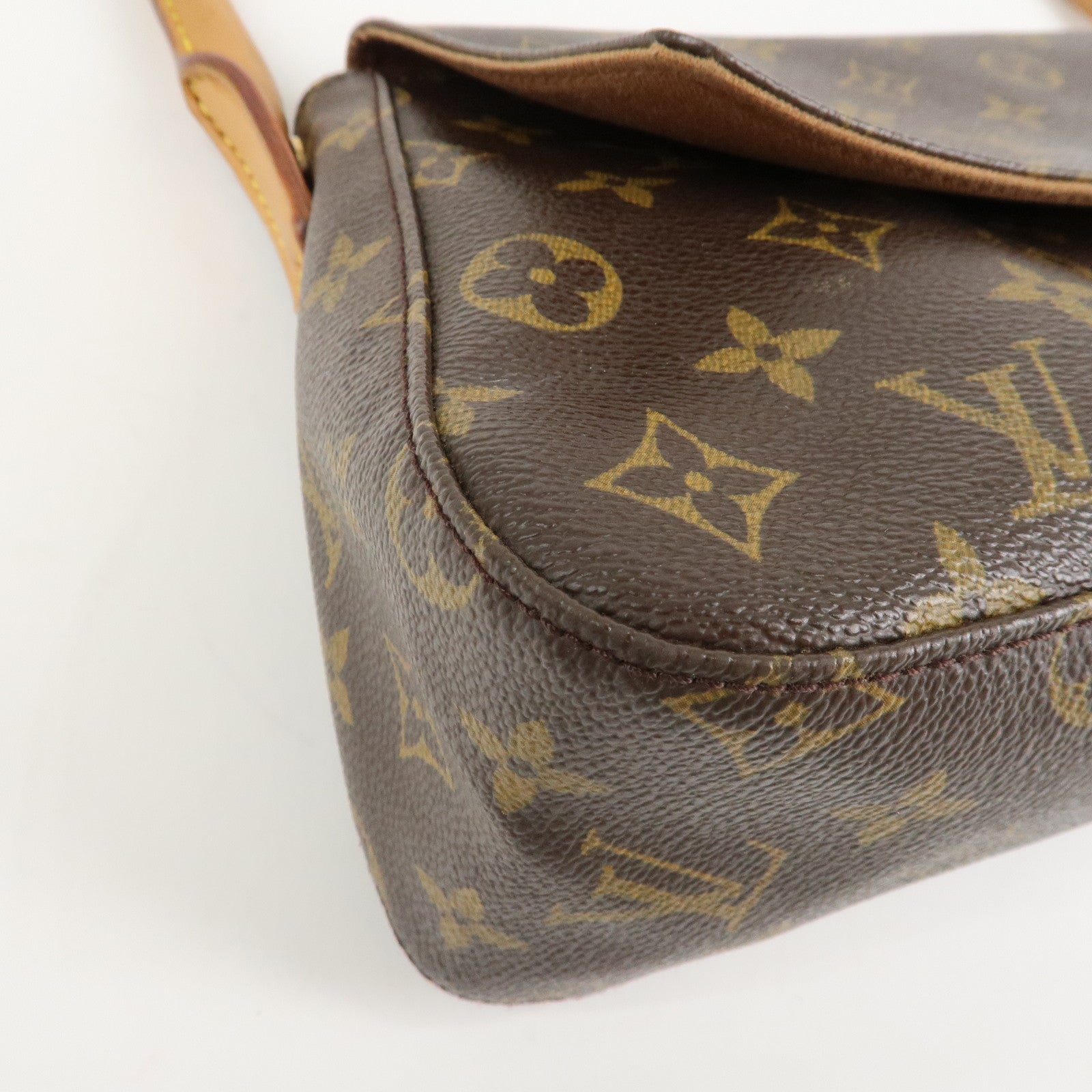 Louis Vuitton Monogram Mini Looping Shoulder Bag Brown M51147