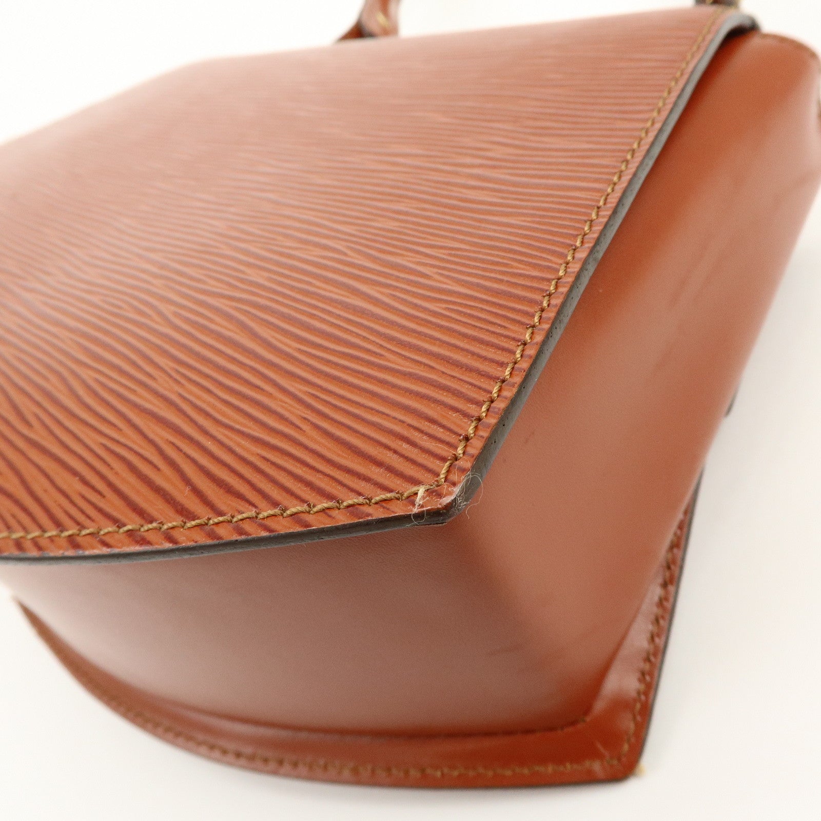 Louis Vuitton Epi Tilsit Shoulder Bag Hand Bag Kenya Brown M52483