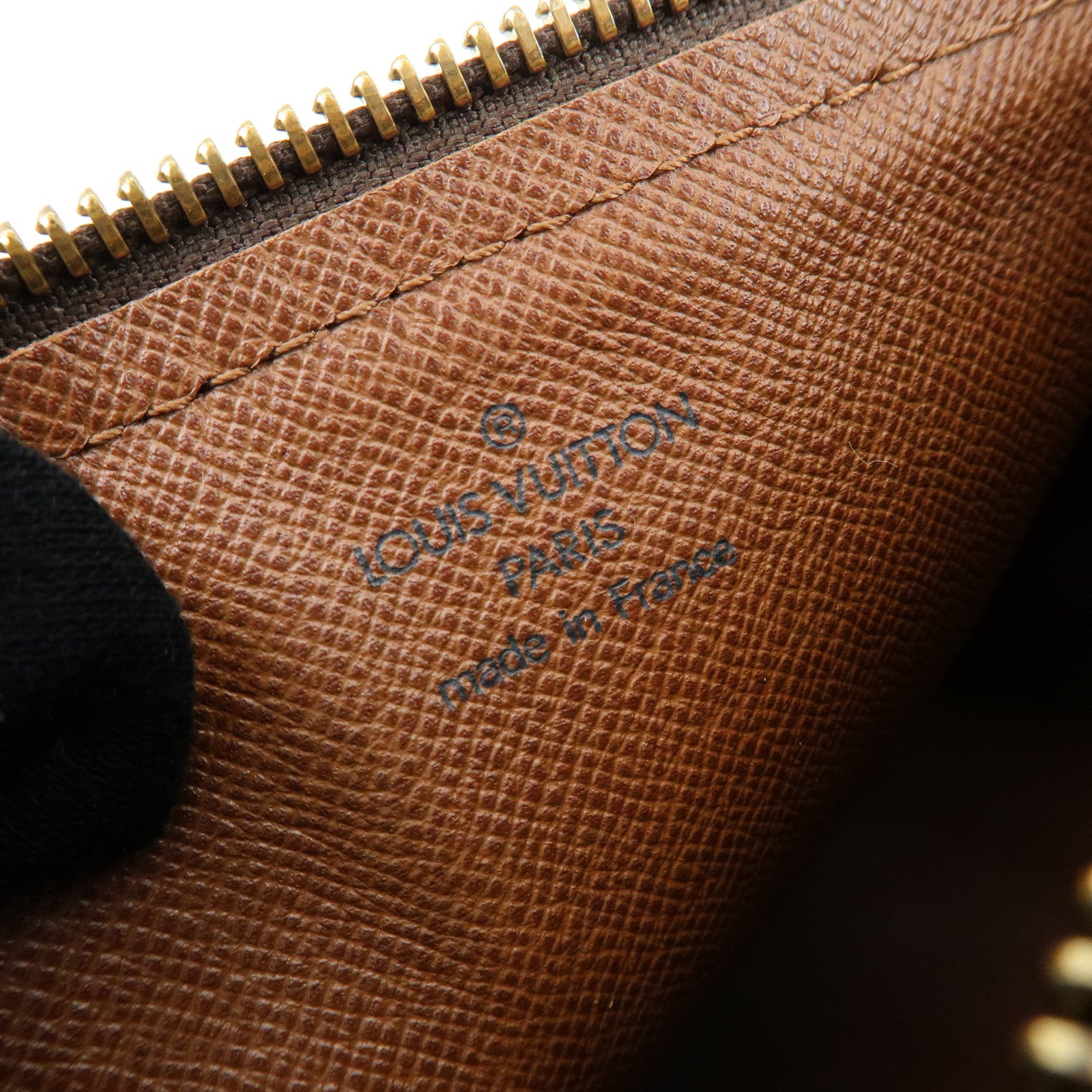 Louis Vuitton Monogram Papillon 30 Hand Bag Brown M51385