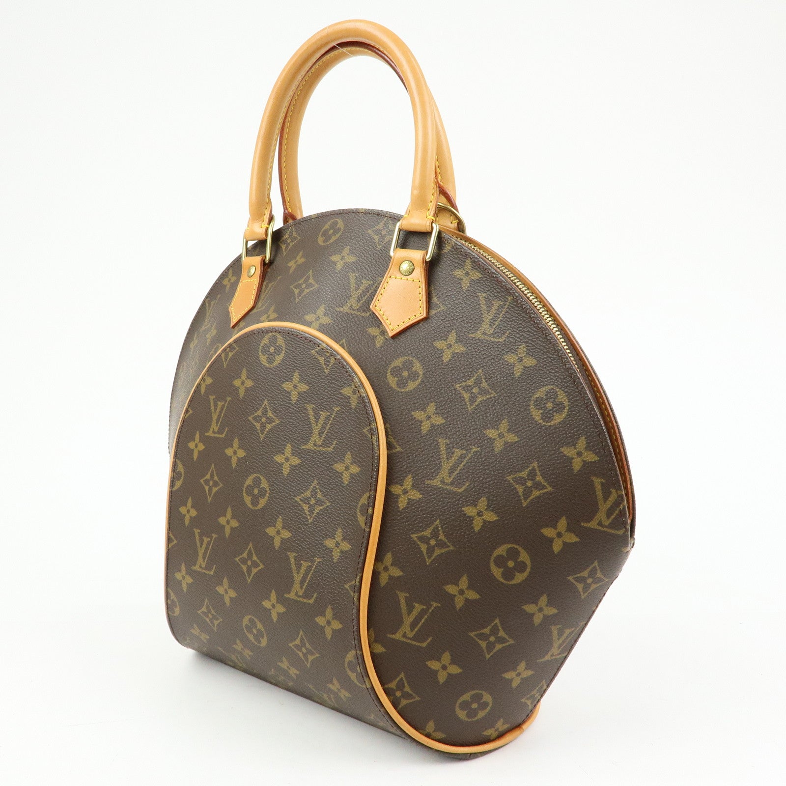 Louis Vuitton Monogram Ellipse MM Hand Bag Brown M51126