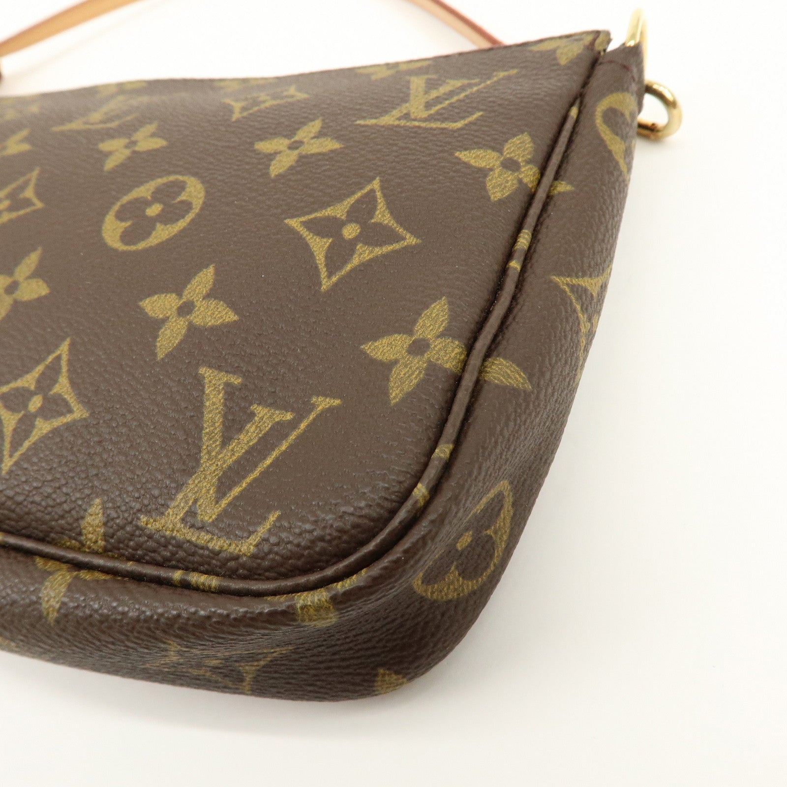 Louis Vuitton Monogram Pochette Accessoires Pouch Hand Bag M51980