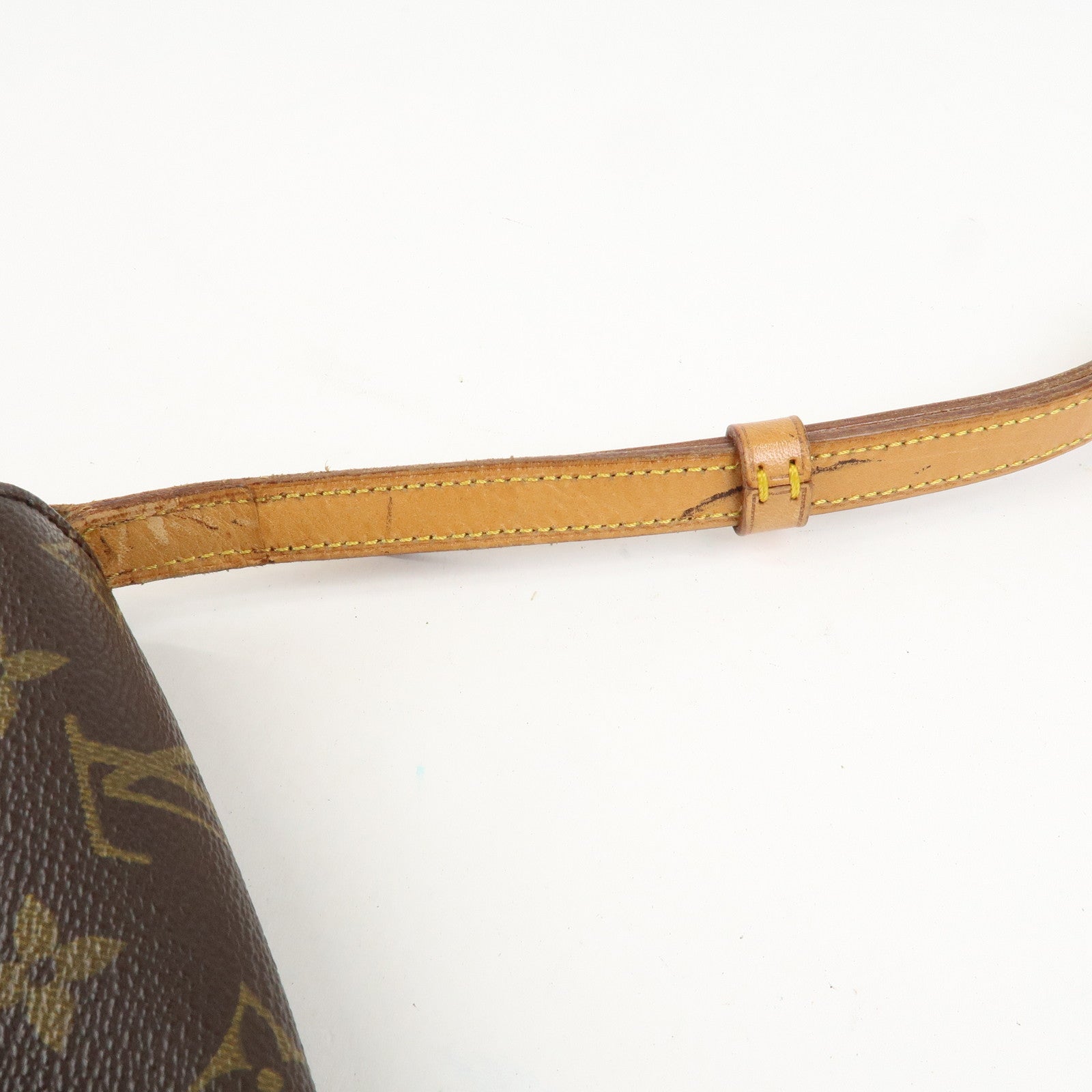 Louis Vuitton Monogram Saint Cloud MM Shoulder Bag Brown M51243