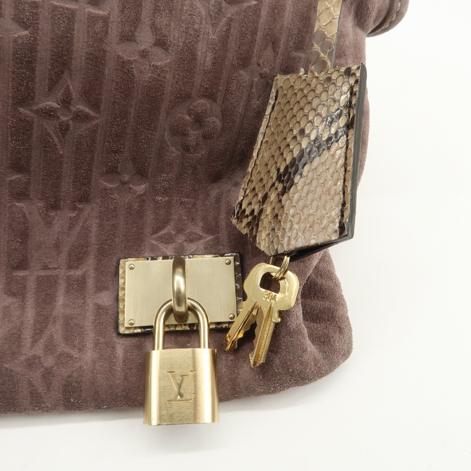 Louis Vuitton Monogram Amethyst Whisper PM Shoulder Bag M95807
