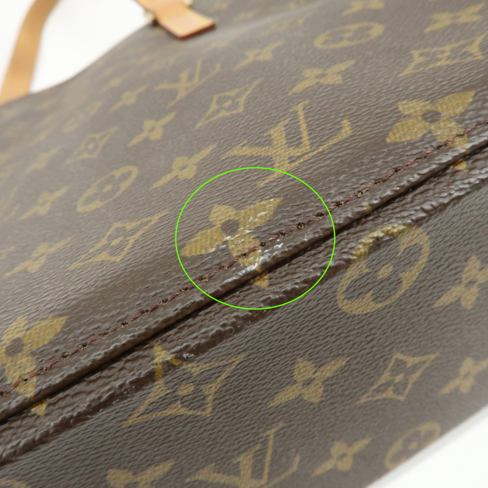 Louis Vuitton Monogram Luco Tote Bag Shoulder Bag Brown M51155